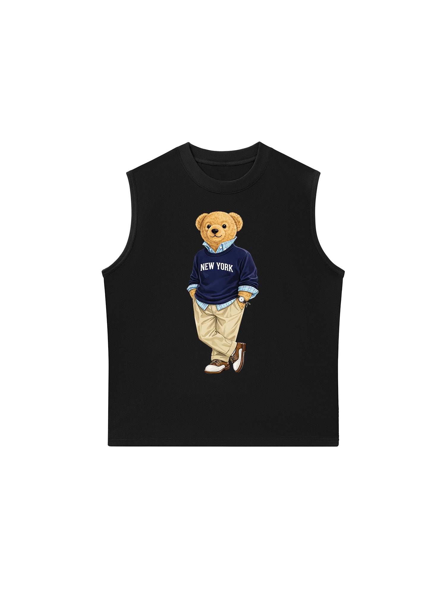 Áo Ba Lỗ Relaxed Fit Classic Bear