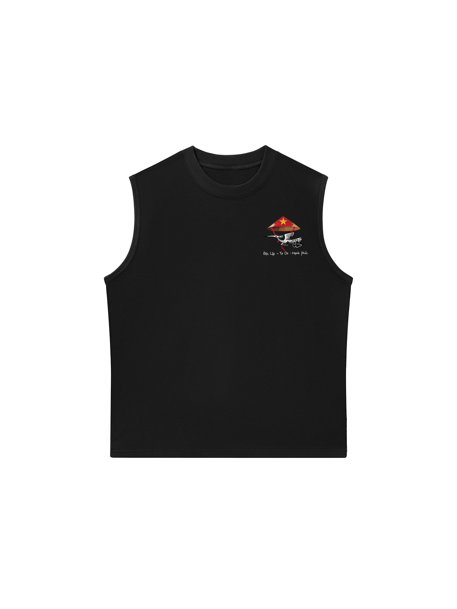 Áo Ba Lỗ Relaxed Fit Độc Lập - Tự Do - Hạnh Phúc 2