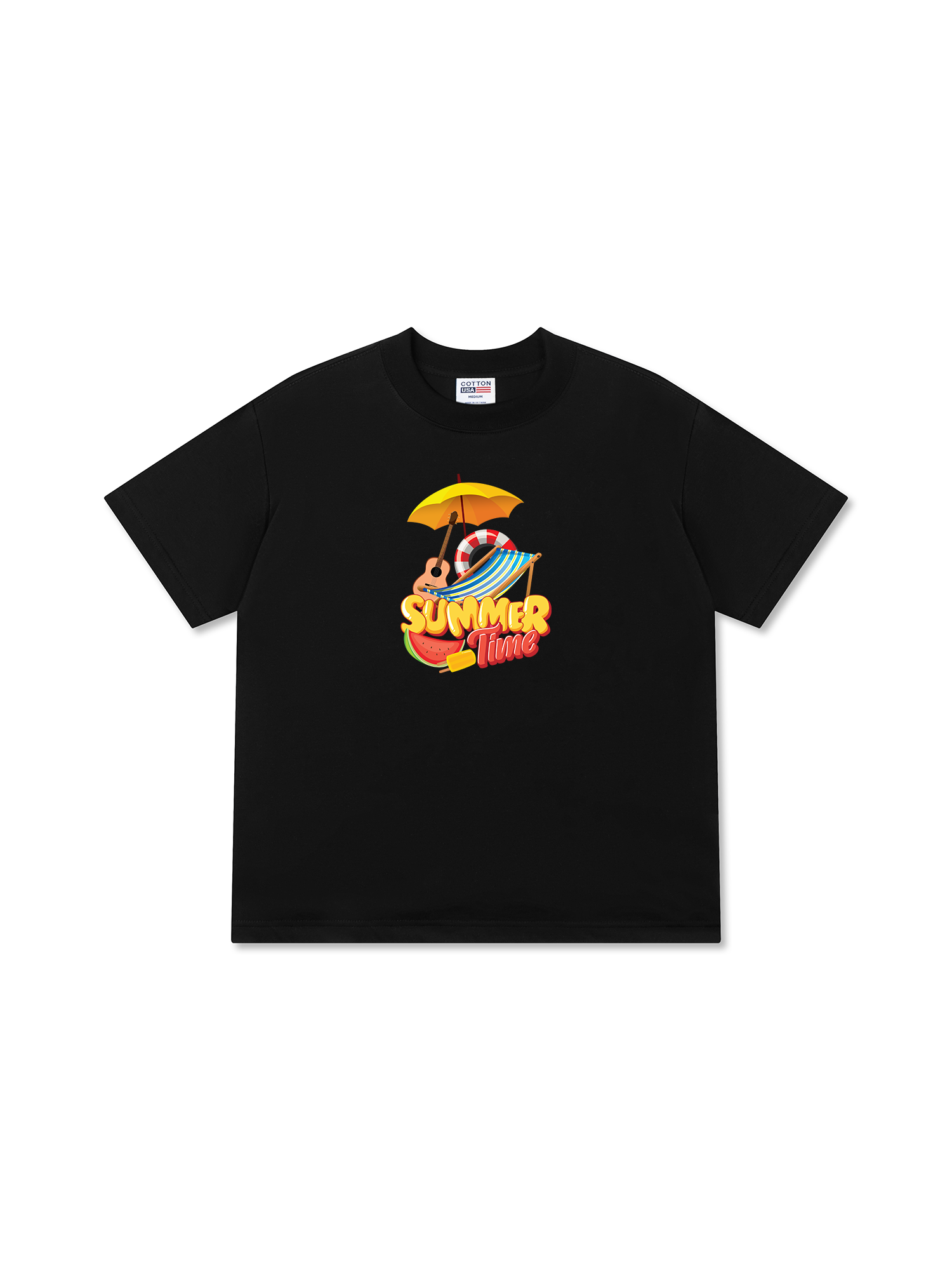 Áo Thun Relaxed Fit Tropical Summer Time