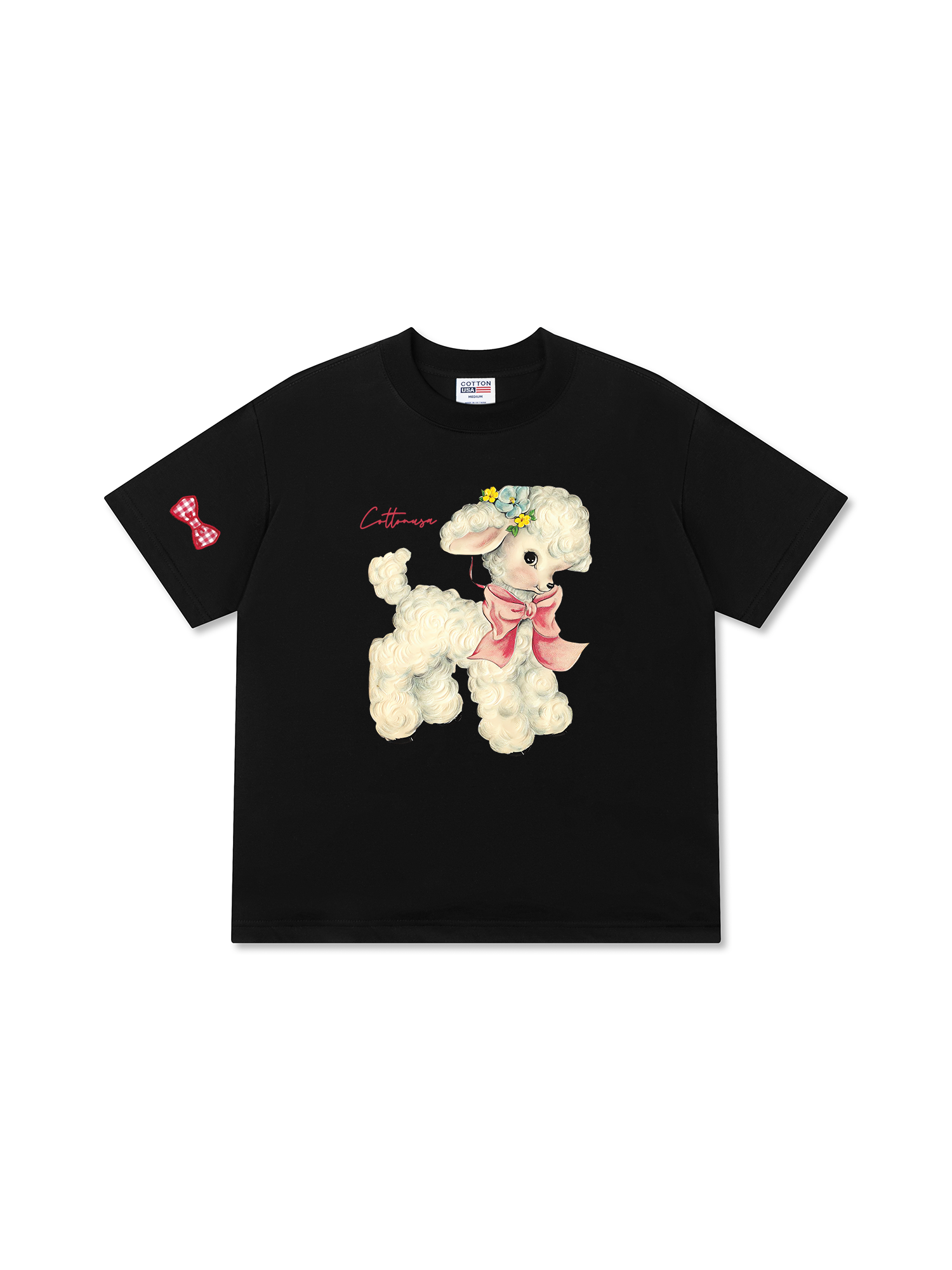 Áo Thun Relaxed Fit Soff Paw Cute Sheep