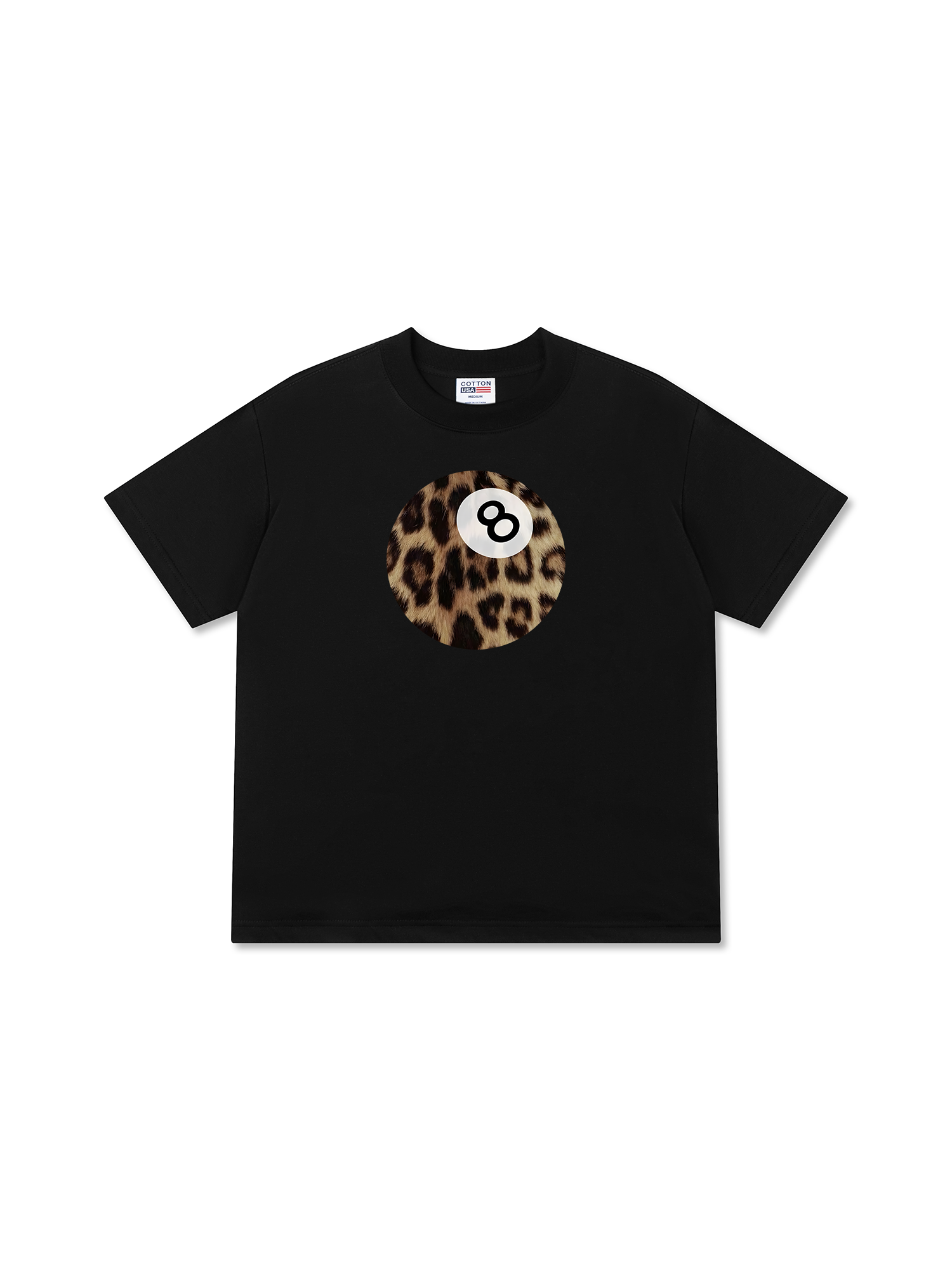 Áo Thun Relaxed Fit Billiards Leopard Eight