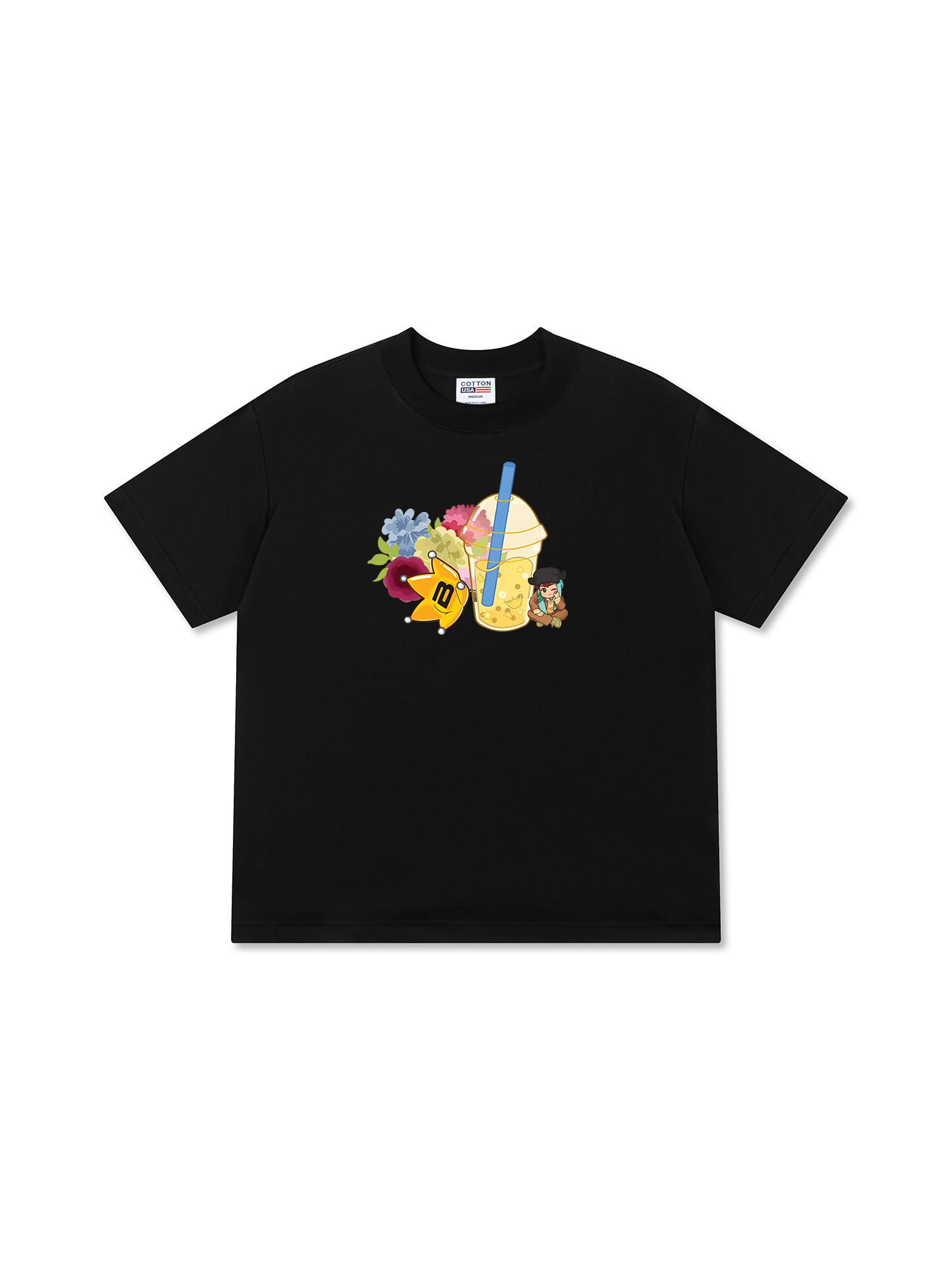 Áo Thun Relaxed Fit Idol G-Dragon Fan Art Oversized Tee