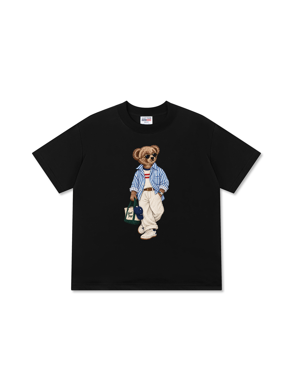 Áo Thun Relaxed Fit Bear Quiet Luxury