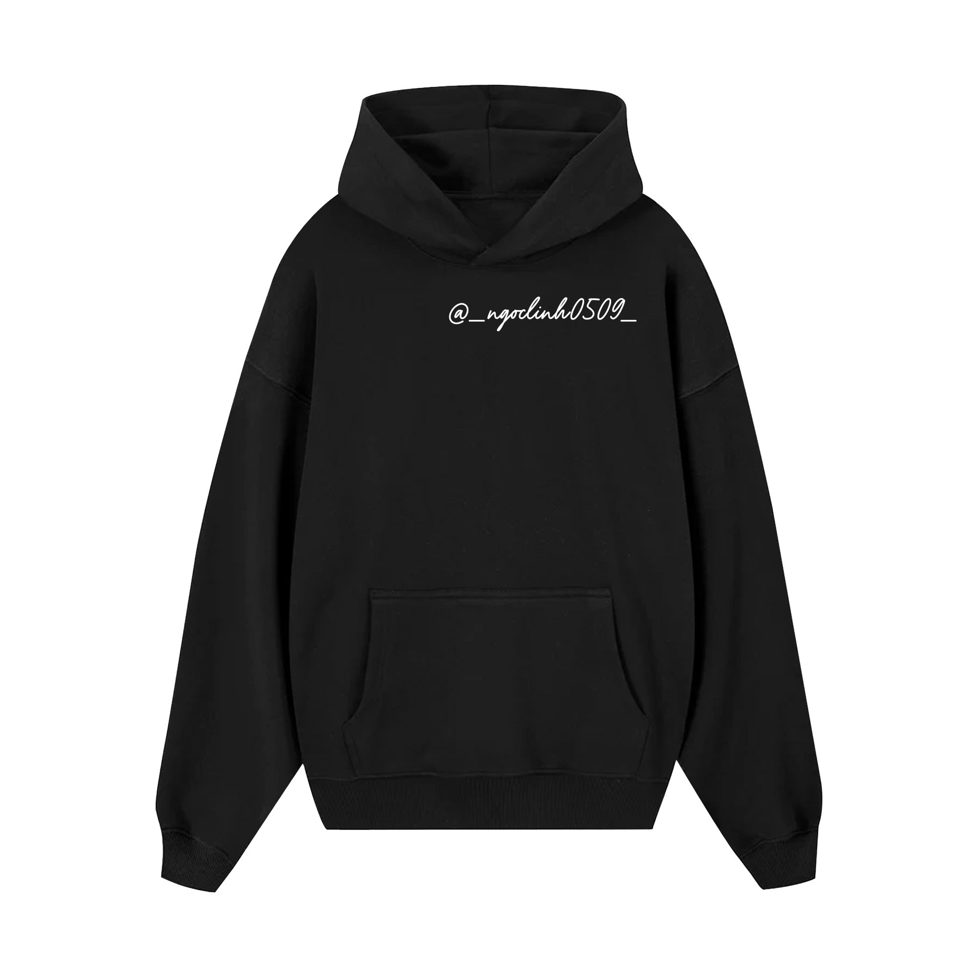 Custom Couple Heart Instagram Hoodie