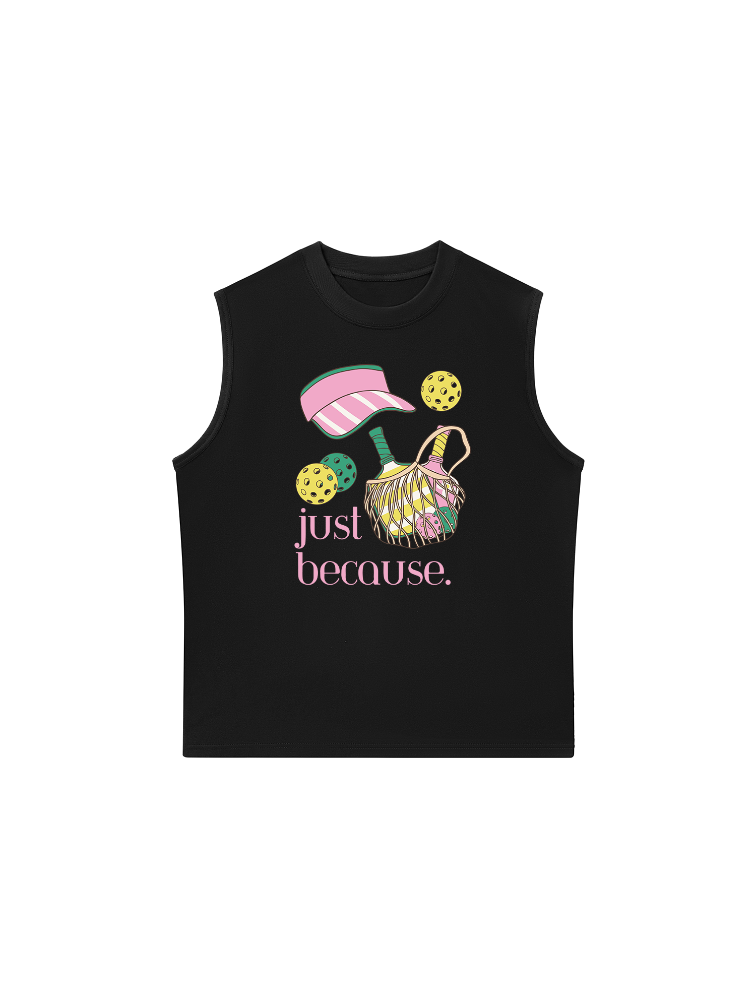 Áo Ba Lỗ Relaxed Fit Pickleball Just Because