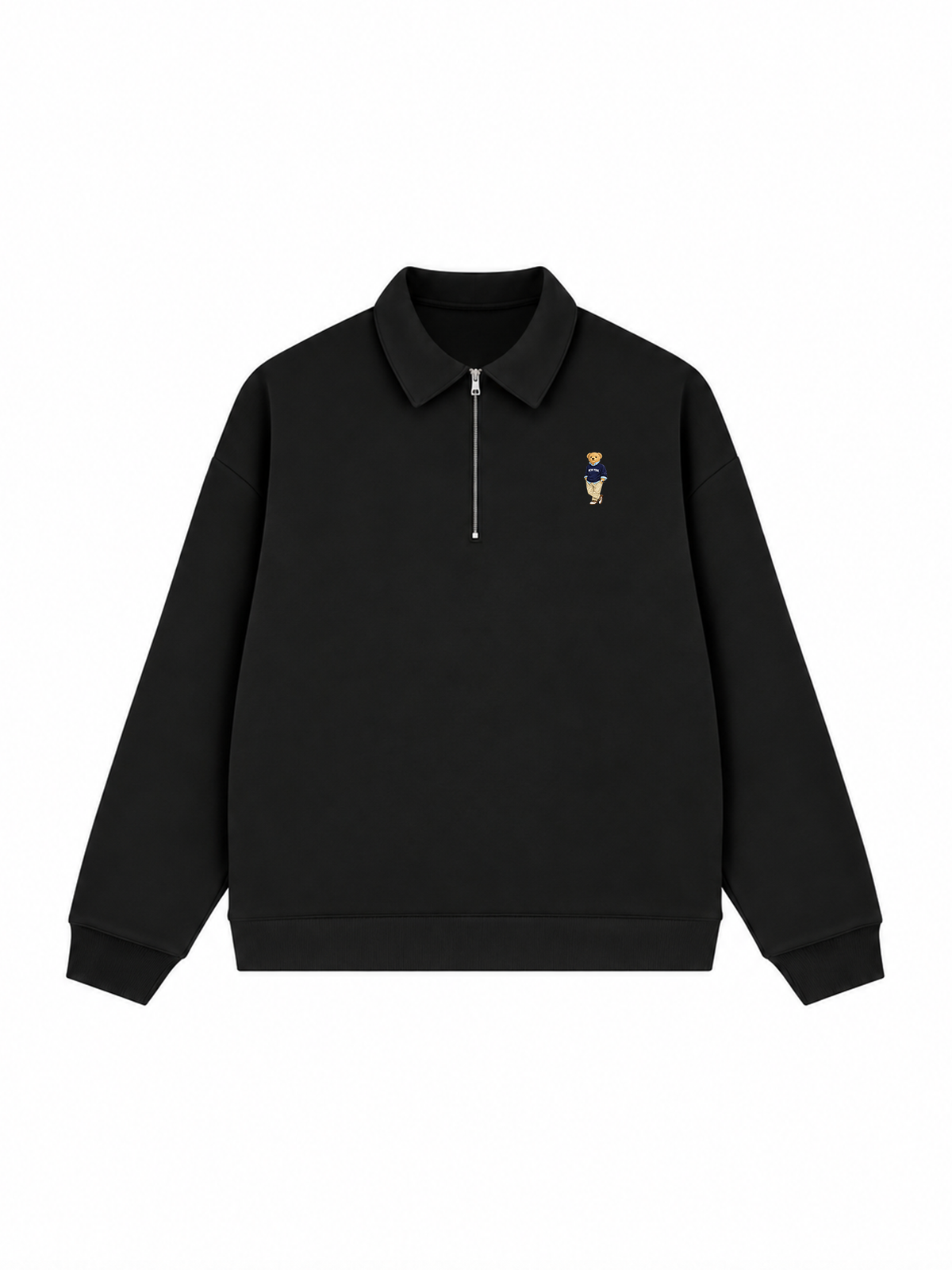 Áo Sweater Polo Nỉ Hai Da  Classic Bear