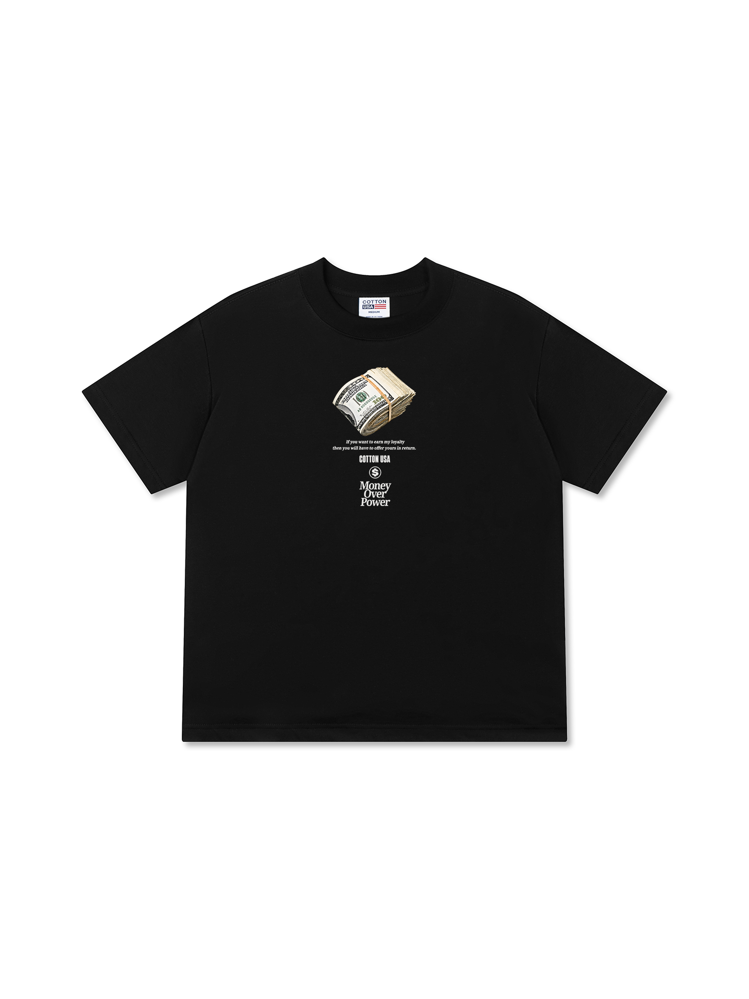 Áo Thun Relaxed Fit Money Over Power