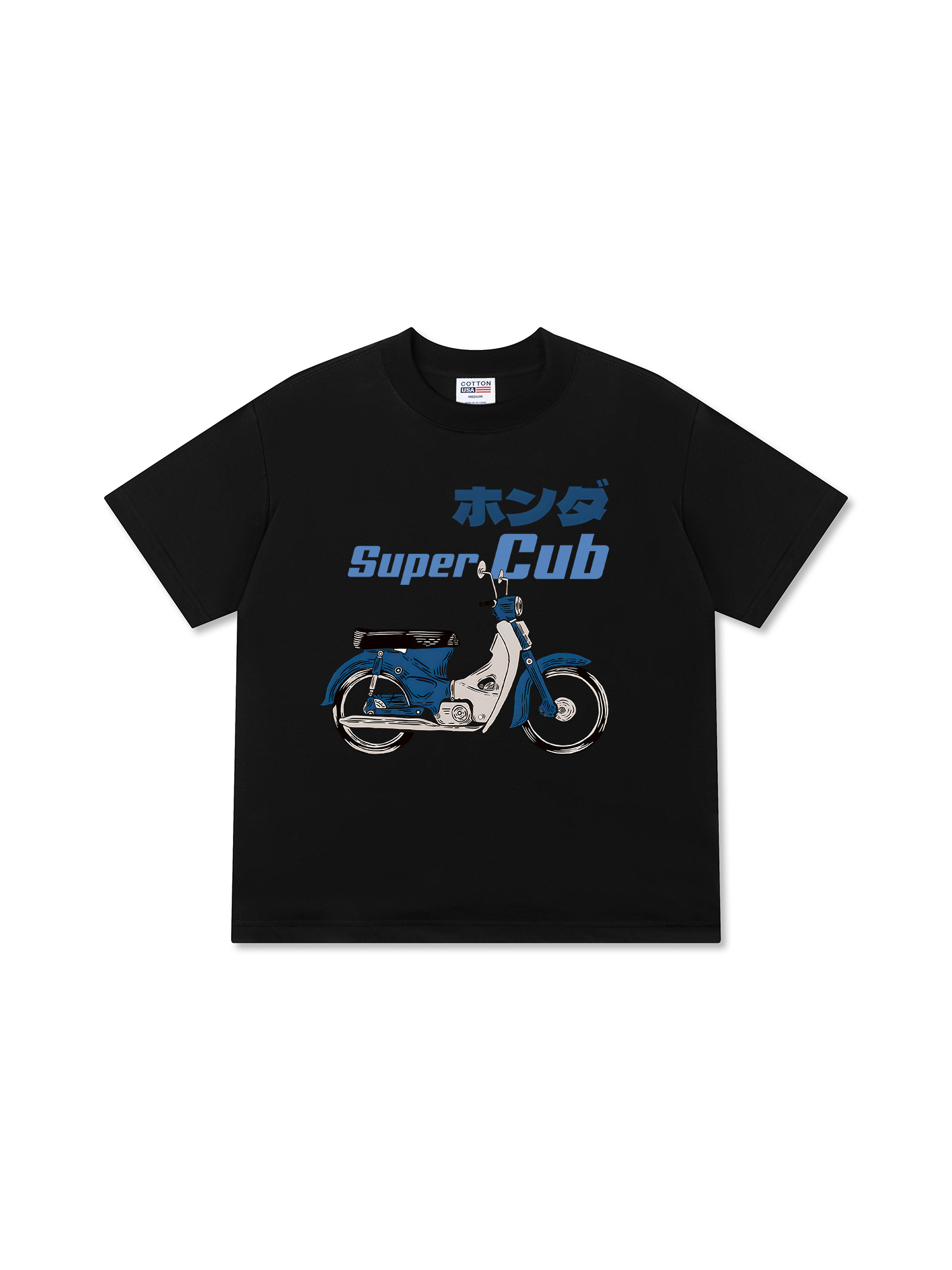 Áo Thun Relaxed Fit Motorbike Super Cub