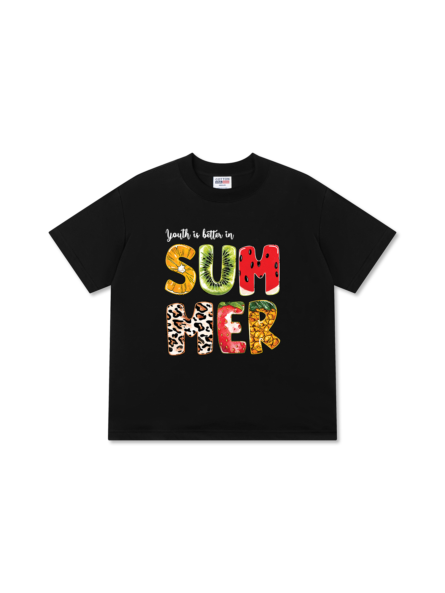 Áo Thun Relaxed Fit Tropical  Youth Is Beter In Summer