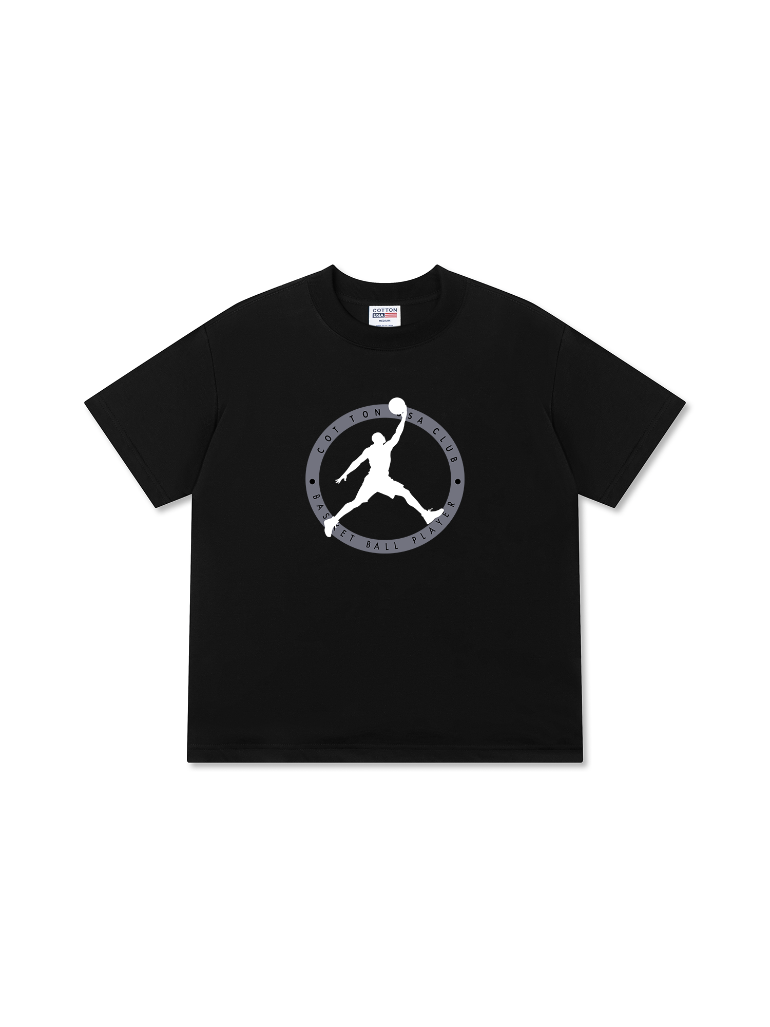 Áo Thun Relaxed Fit Basketball Logo