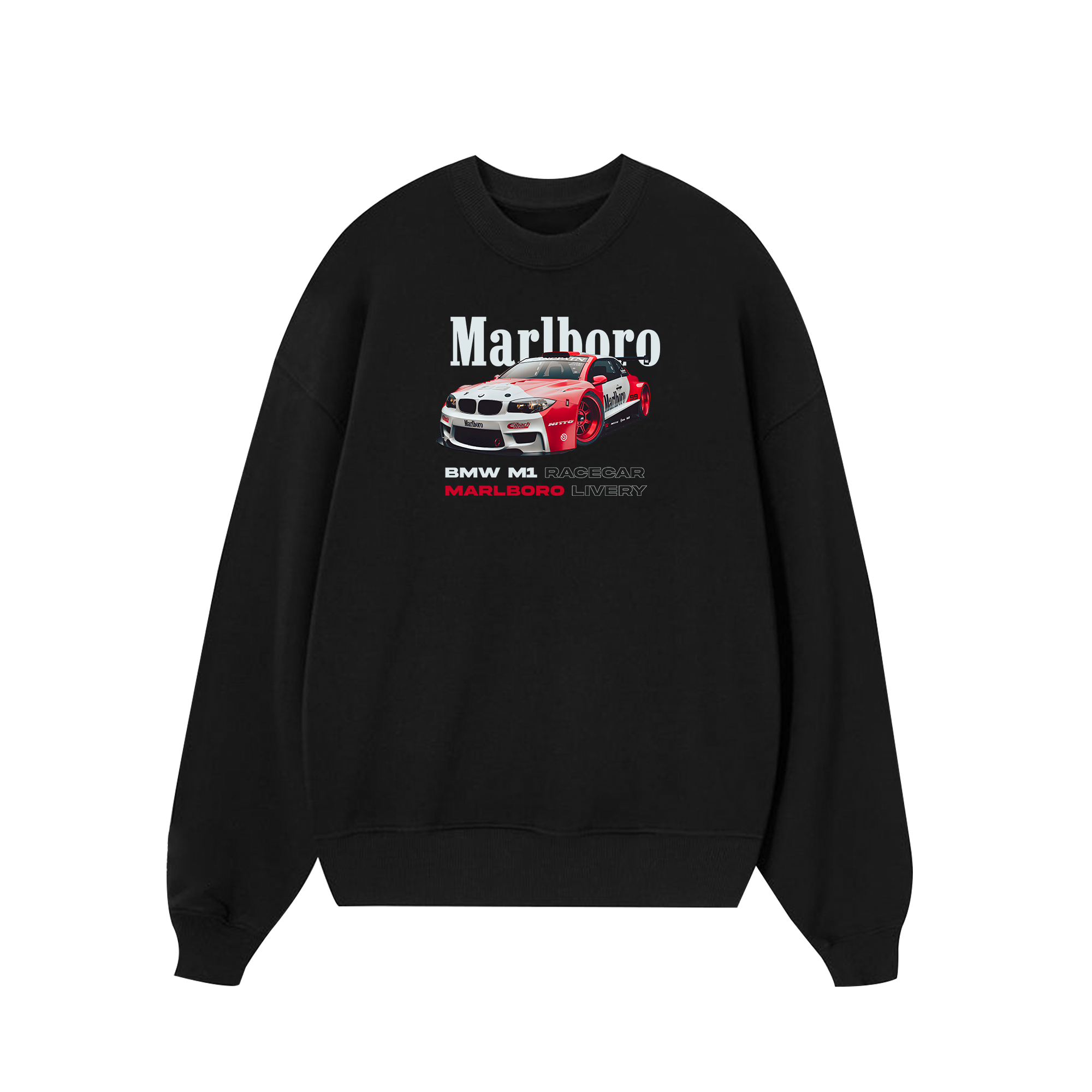 Marlboro BMW M1 Race Car Sweater