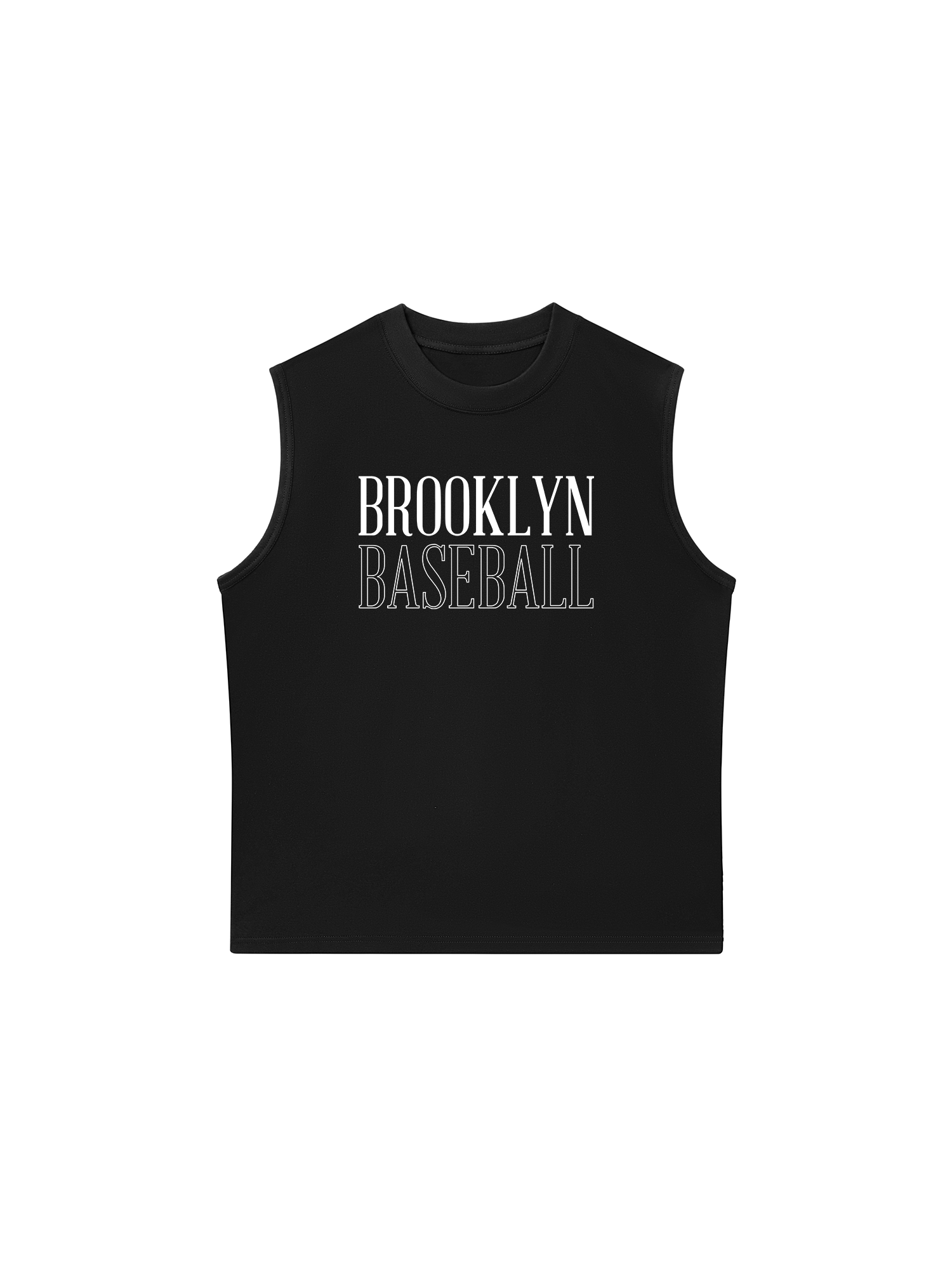 Áo Ba Lỗ Relaxed Fit Baseball Basic Brooklyn