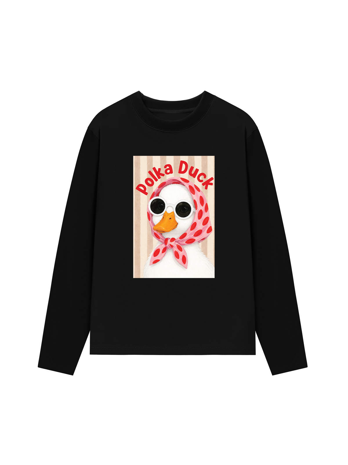 Áo Thun Dài Tay Farm Polka Duck