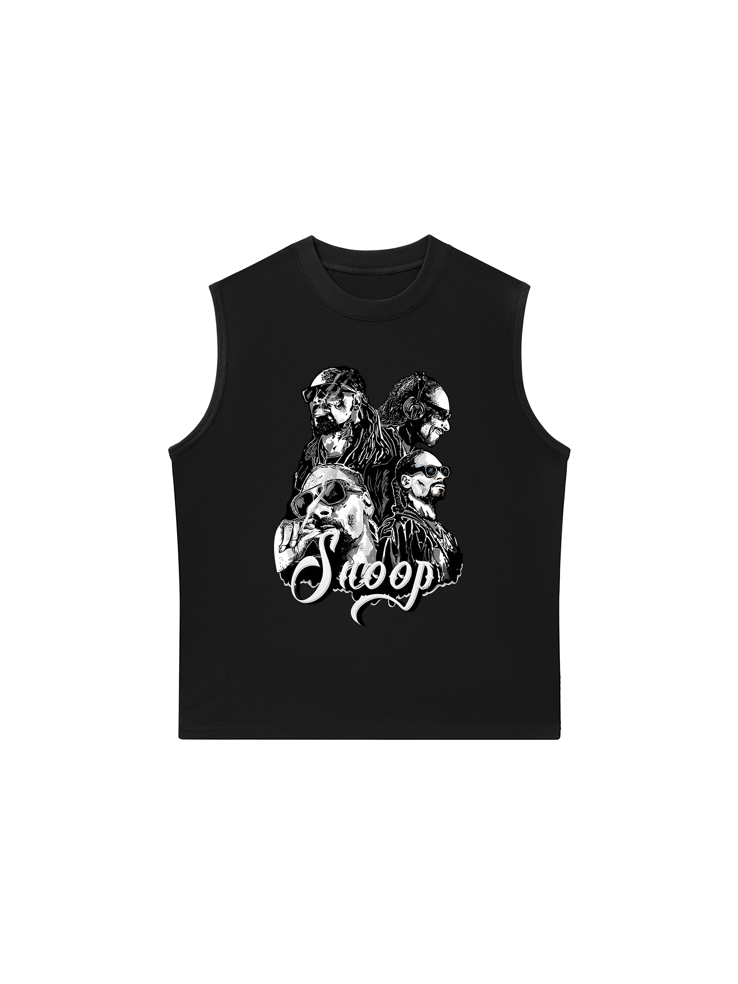 Áo Ba Lỗ Relaxed Fit Snoop Dog Graphic