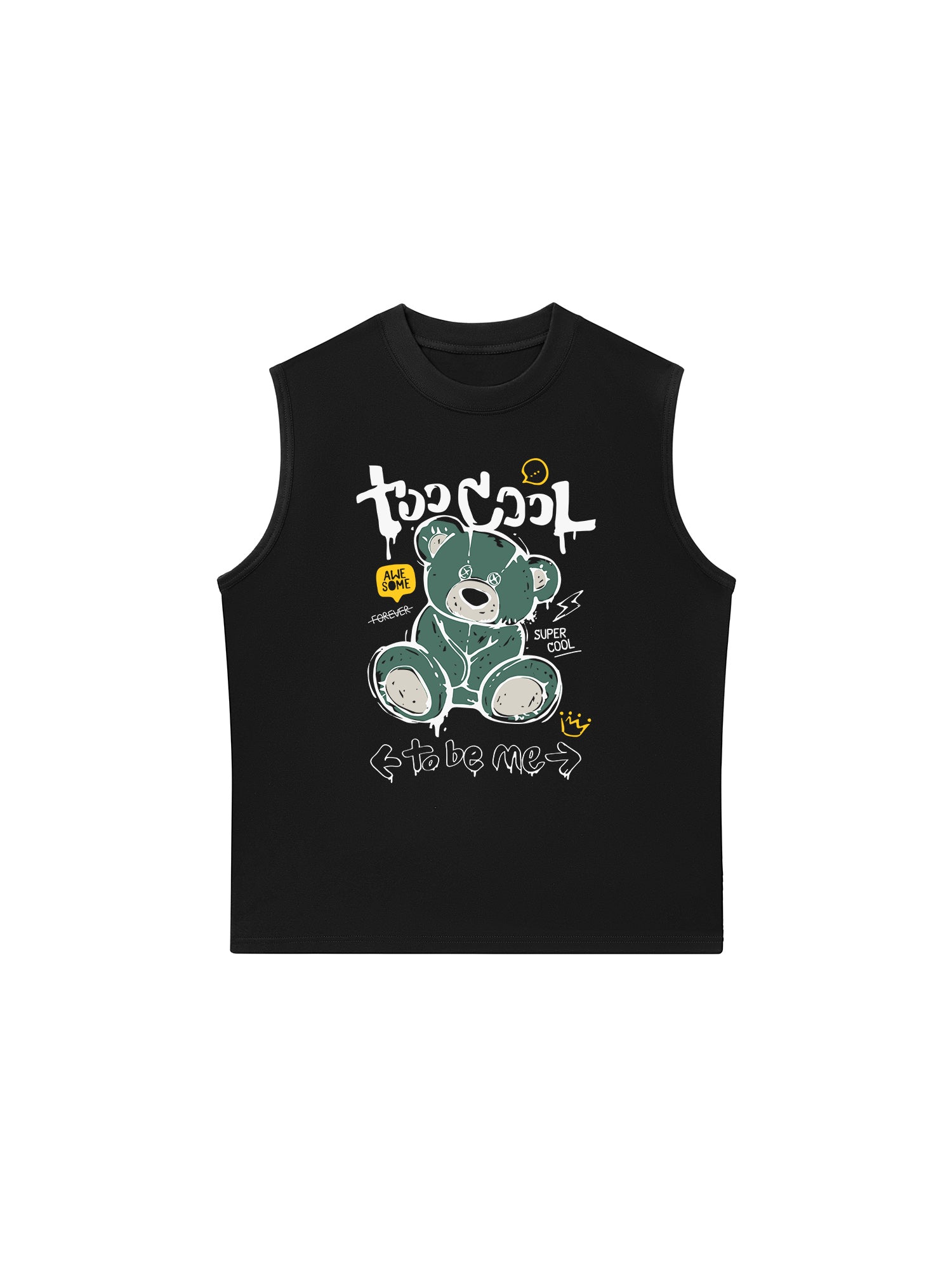 Áo Ba Lỗ Relaxed Fit Too Cool To Be Me
