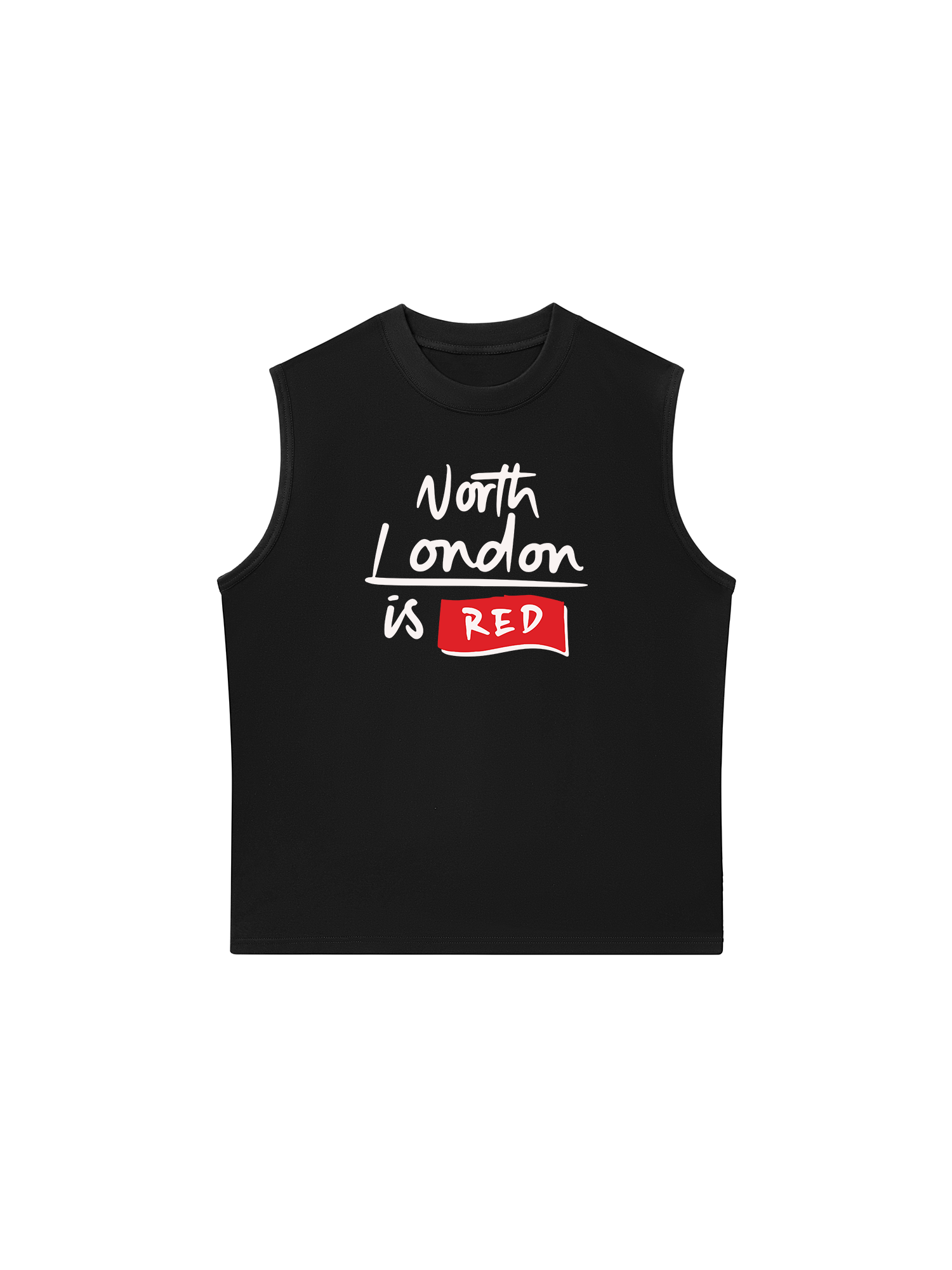 Áo Ba Lỗ Relaxed Fit Soccer North London Is Red