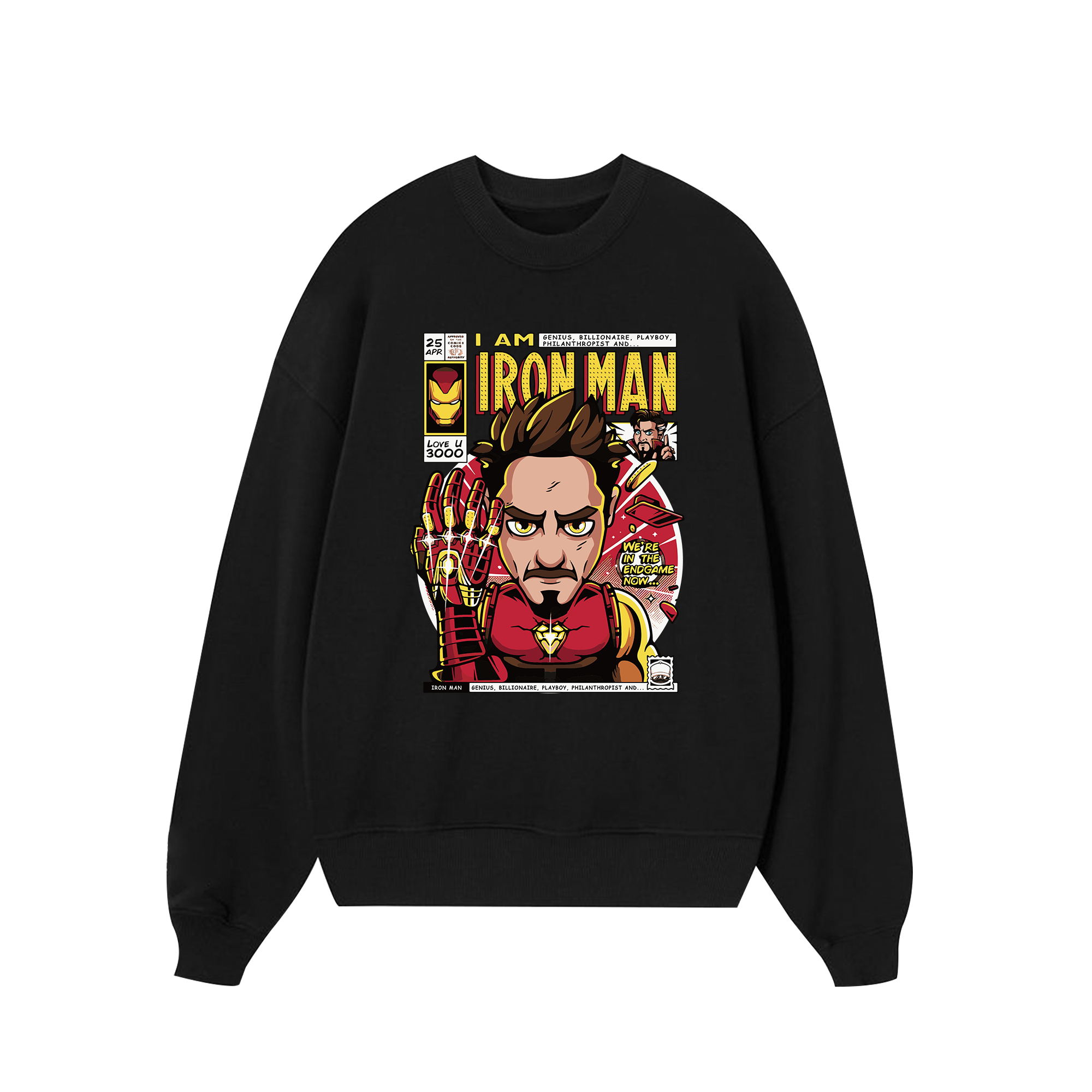 Marvel I Am Iron Man Sweater