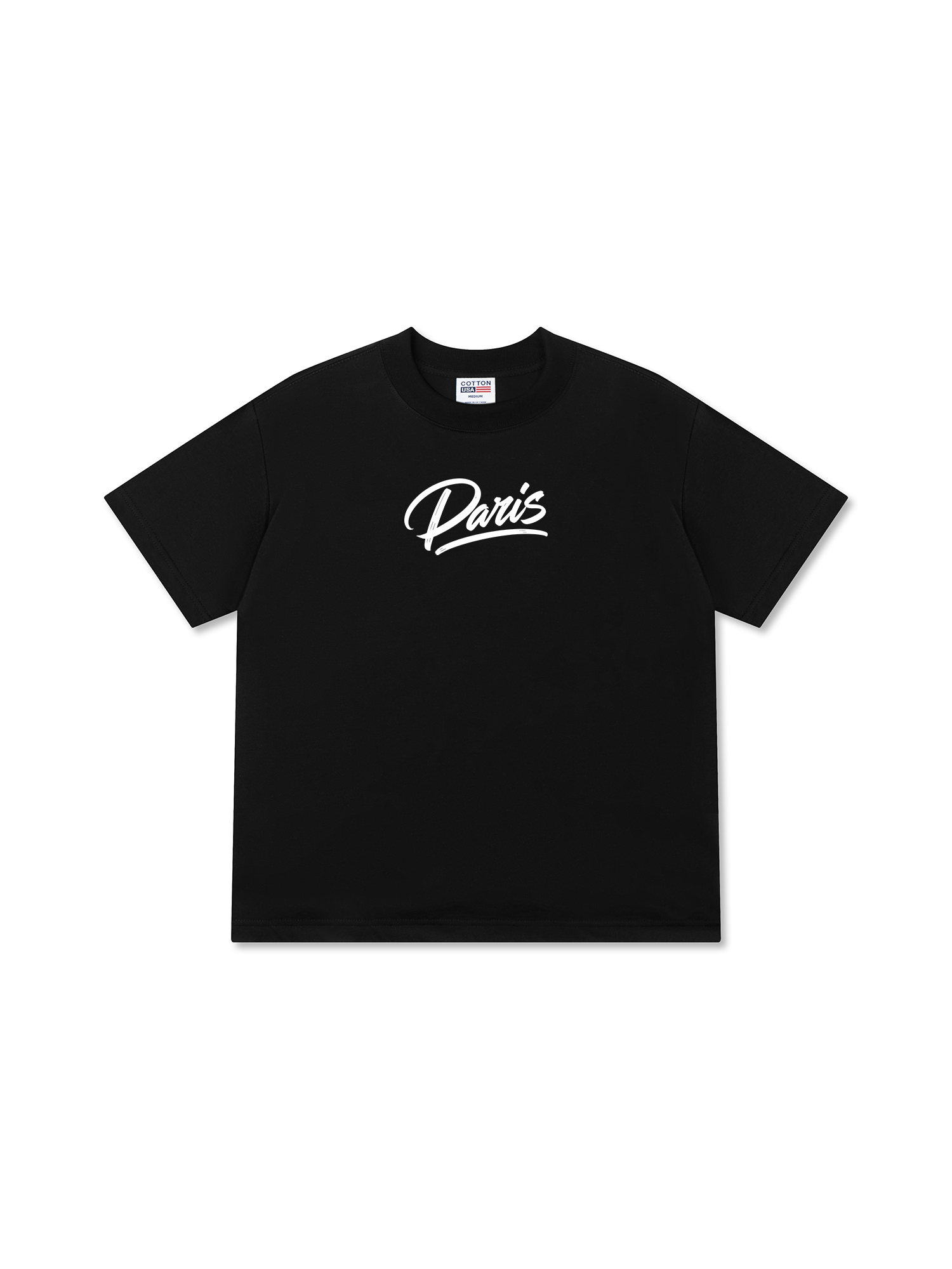 Áo Thun Relaxed Fit Paris Basic Logo