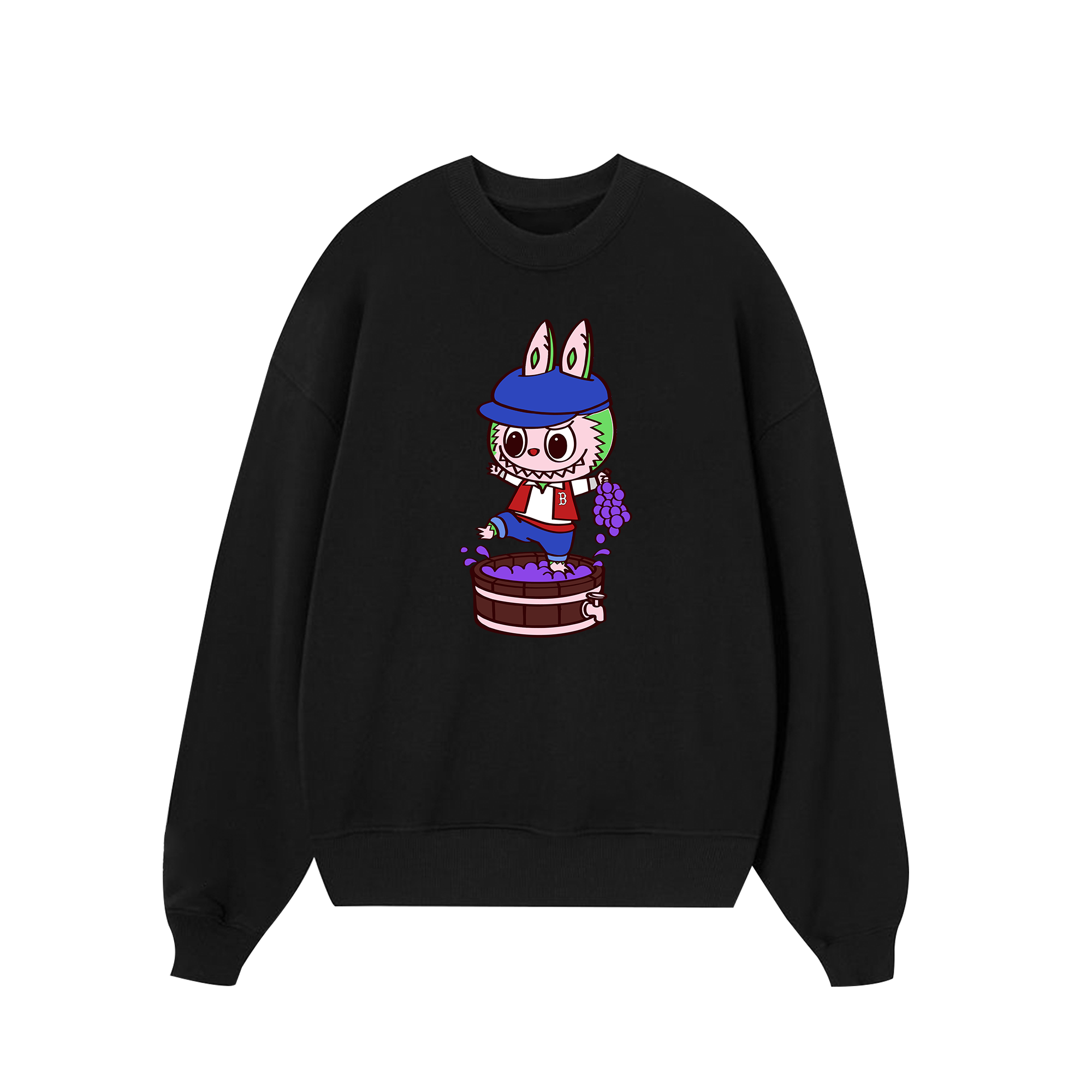 MLB Labubu Grape Boy Boston Sweater