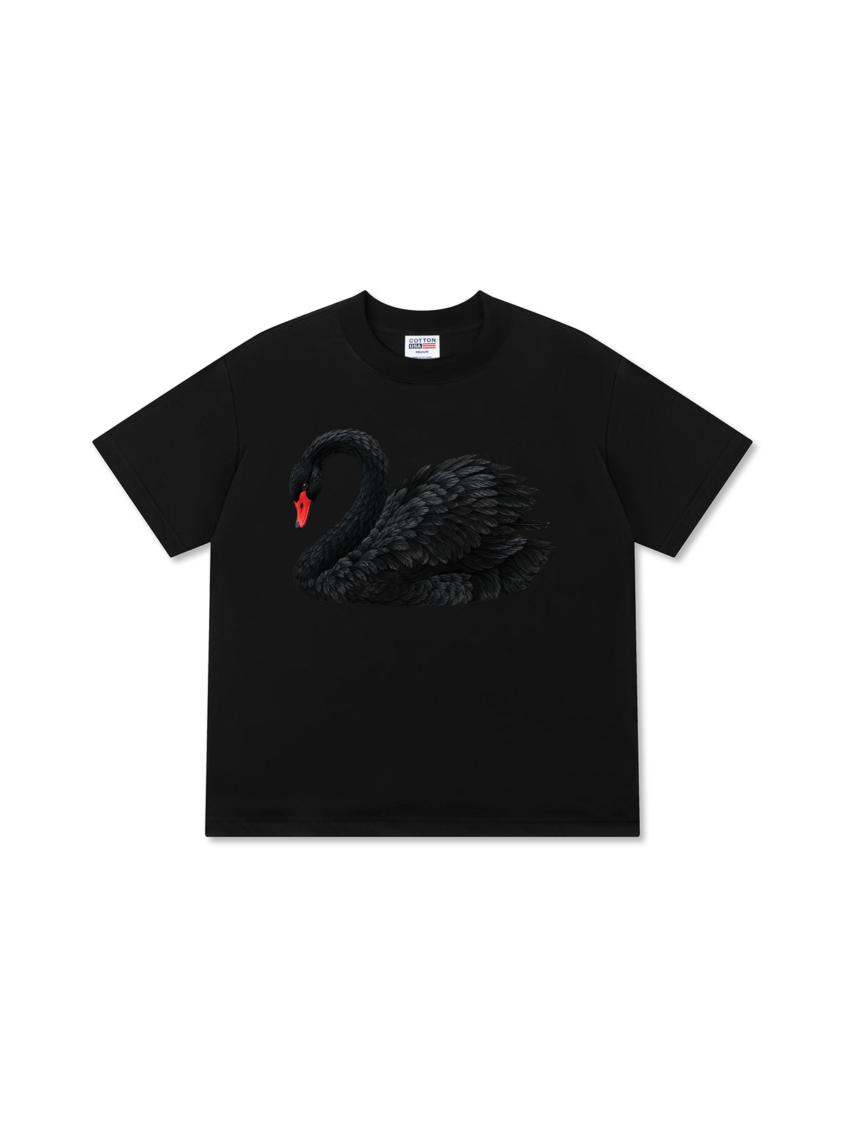 Áo Thun Relaxed Fit Black Swan