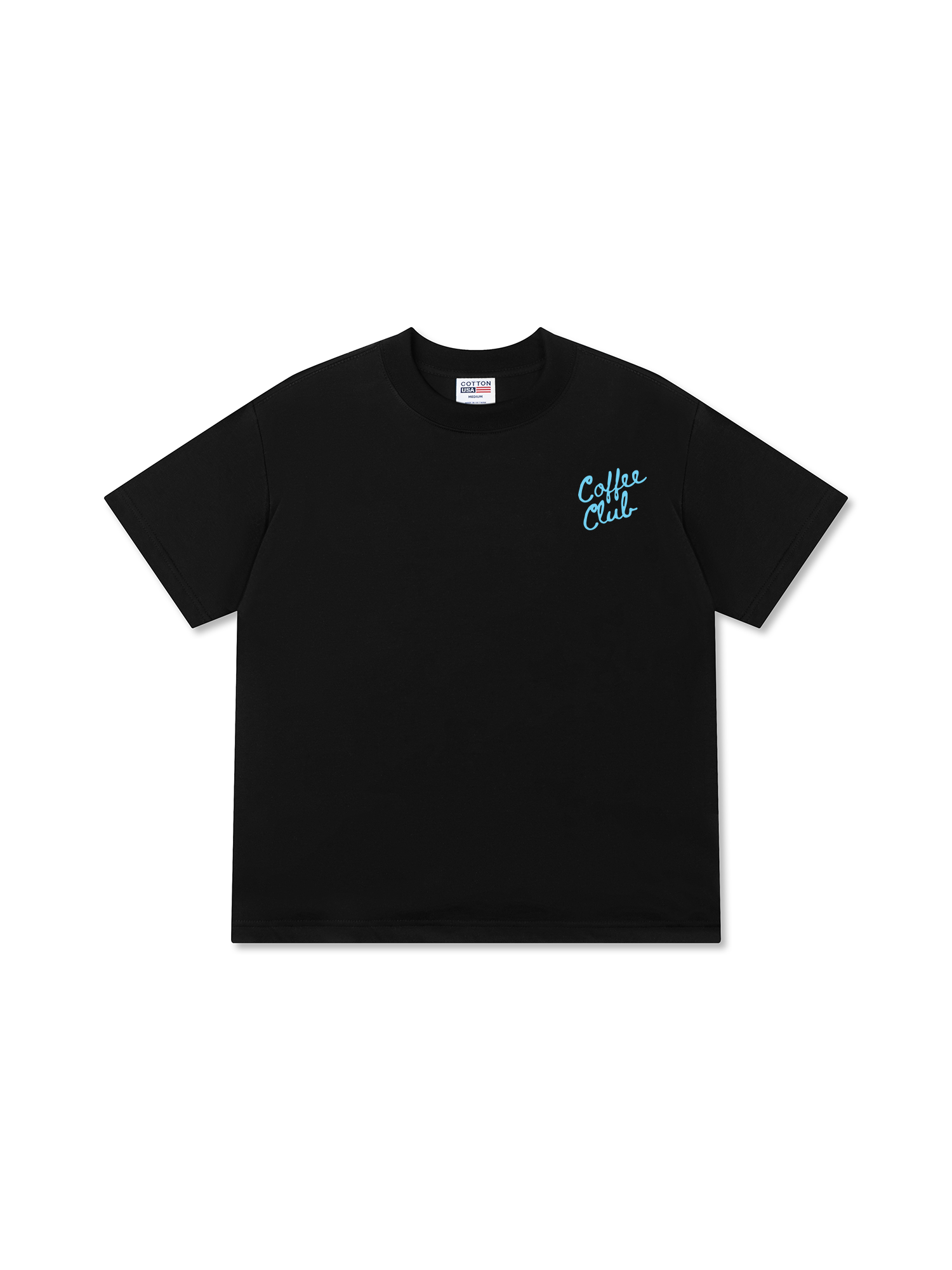 Áo Thun Relaxed Fit Coffee Club Blue