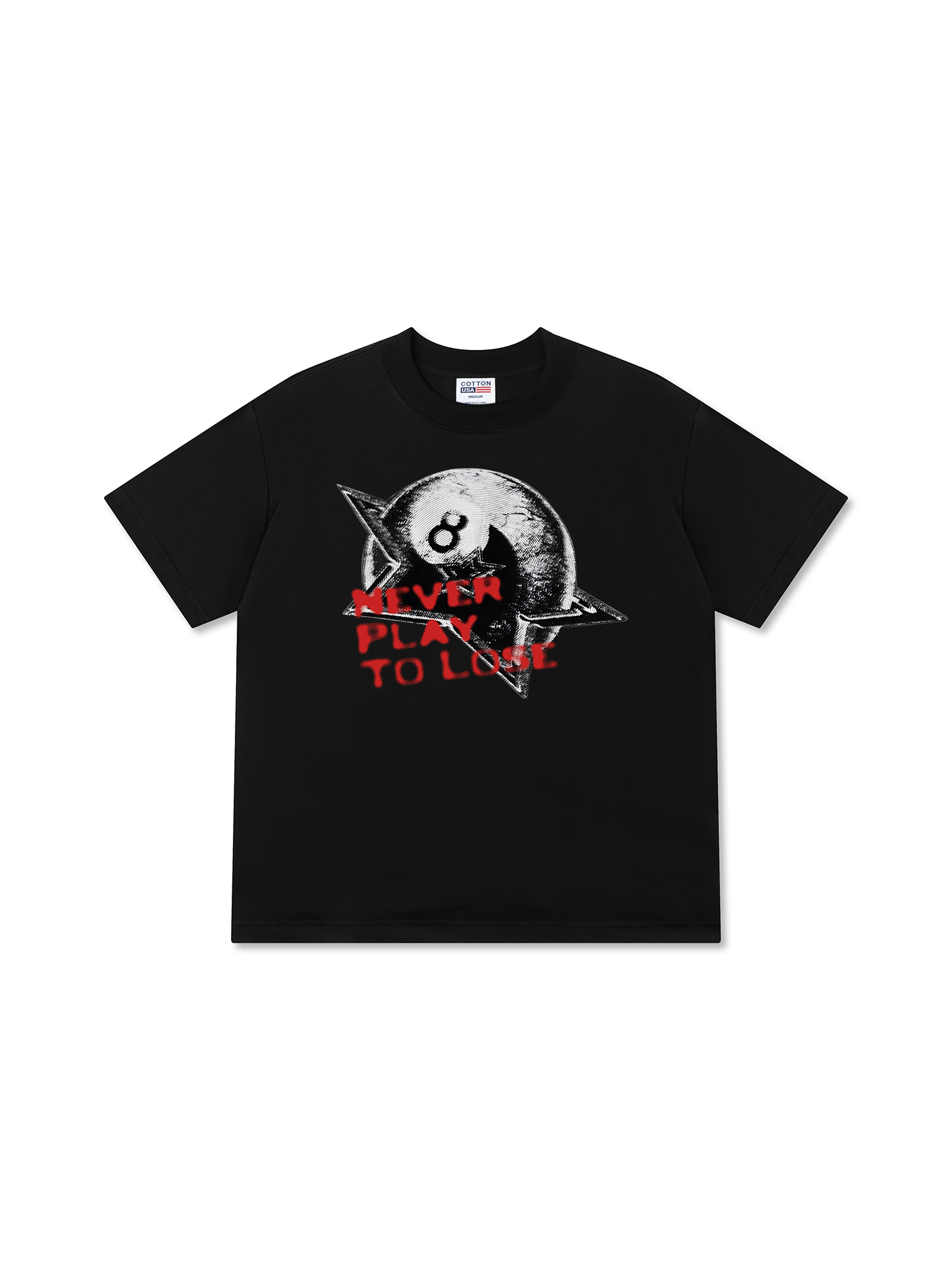 Áo Thun Relaxed Fit Billiards Never Play To Lose