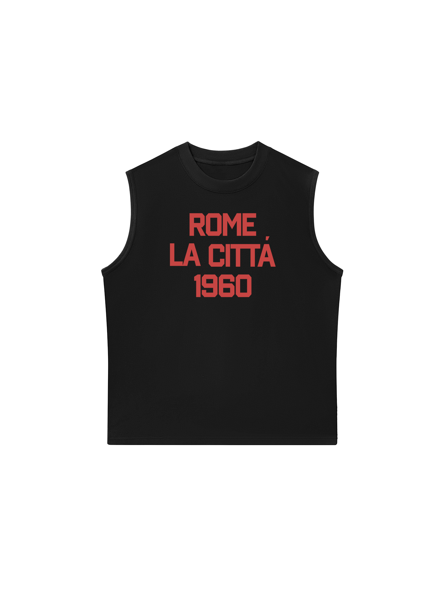 Áo Ba Lỗ Relaxed Fit Rome La Citta