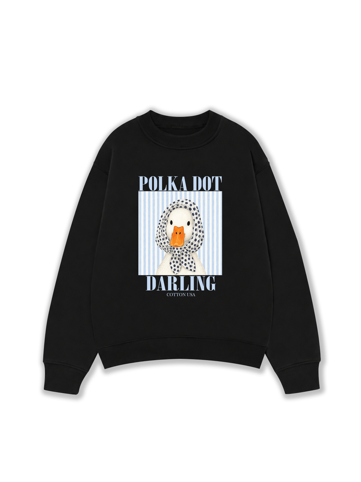 Áo Sweater Nỉ Hai Da Farm Polka Dot Darling