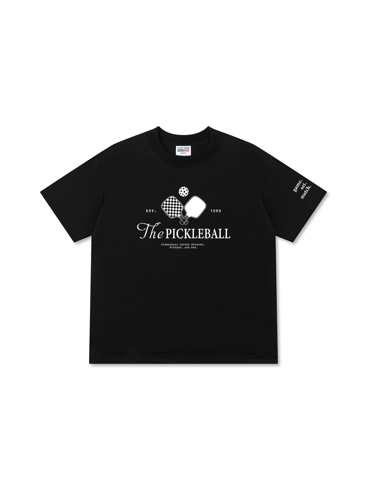 Áo Thun Relaxed Fit Pickleball Unites Friends