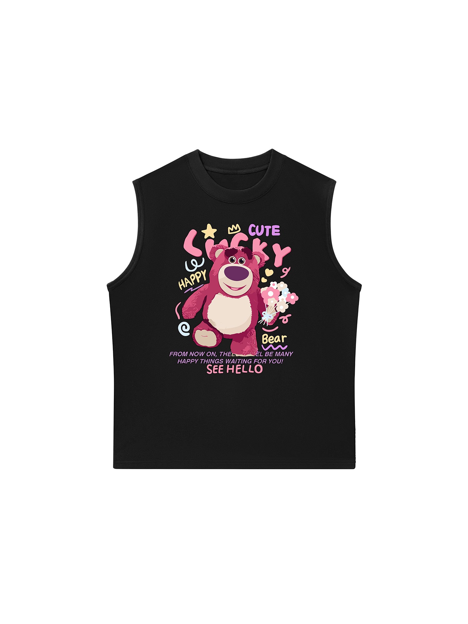 Áo Ba Lỗ Relaxed Fit Lucky Bear