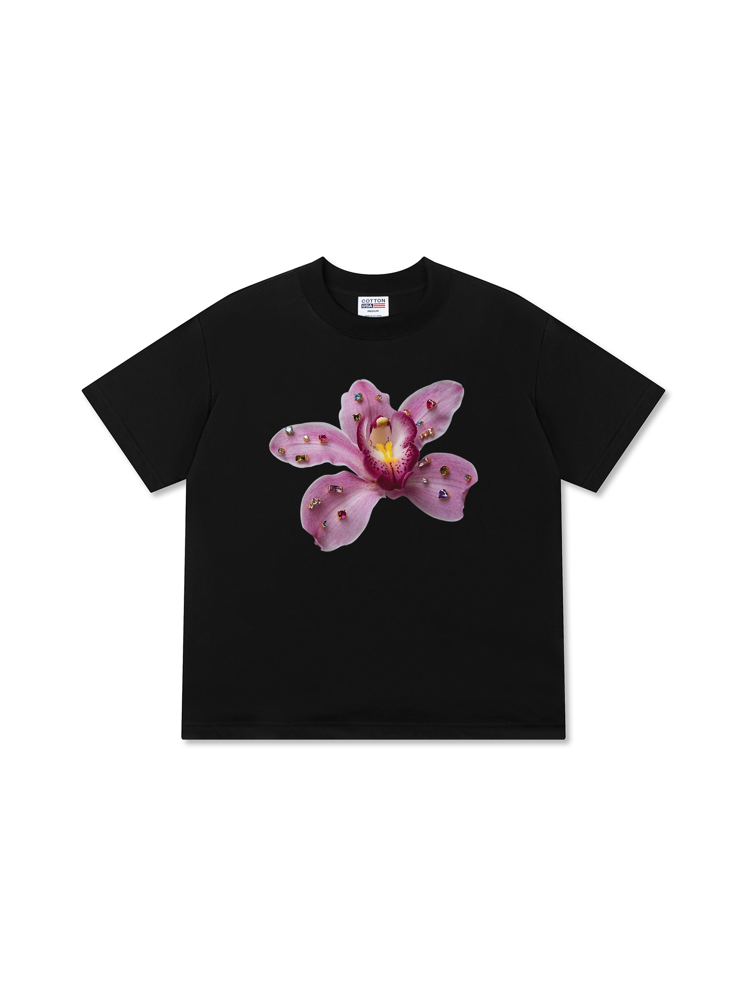 Áo Thun Relaxed Fit Bling Orchid Girl
