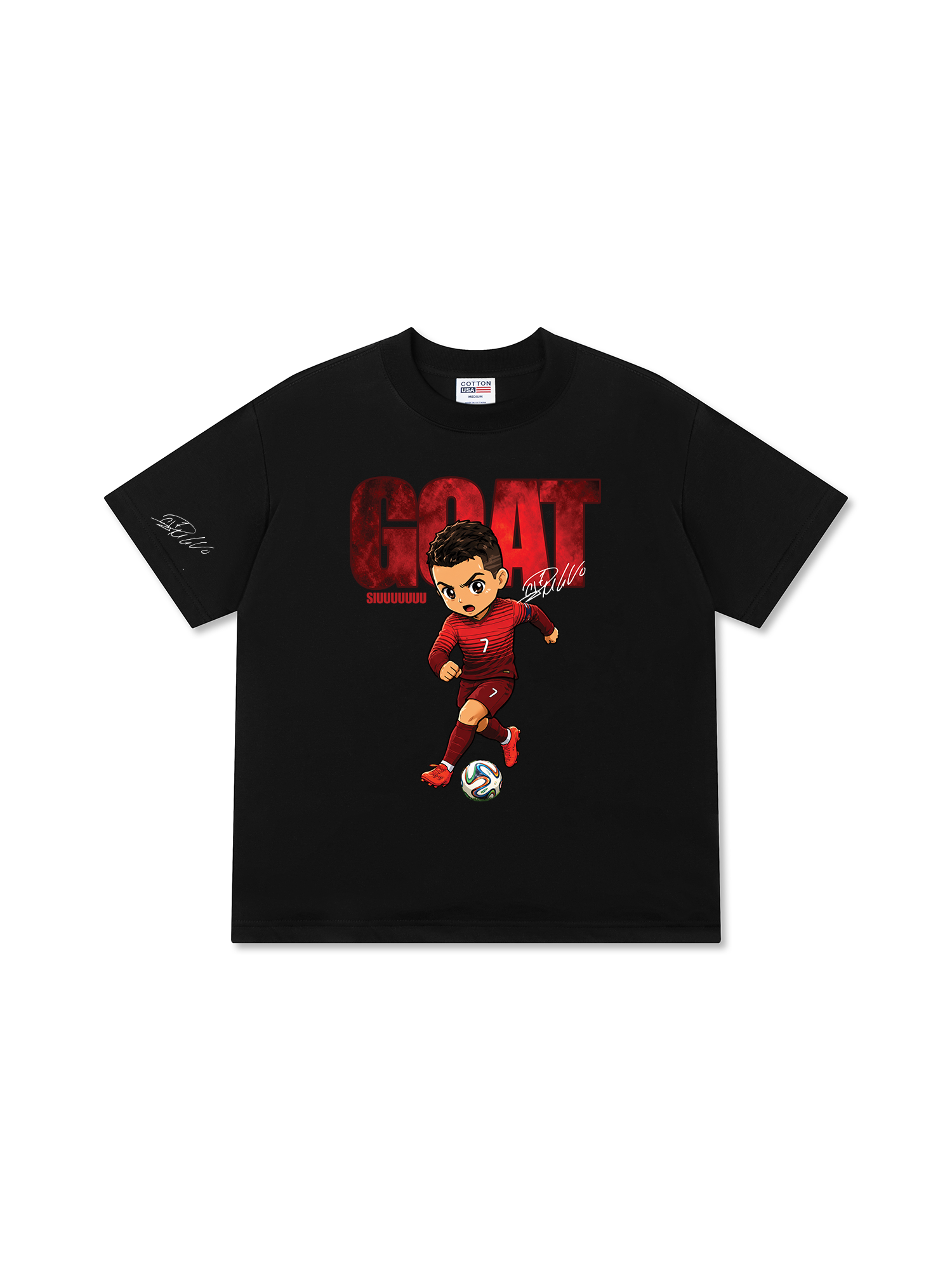 Áo Thun Relaxed Fit  Goat  SIUUUUU