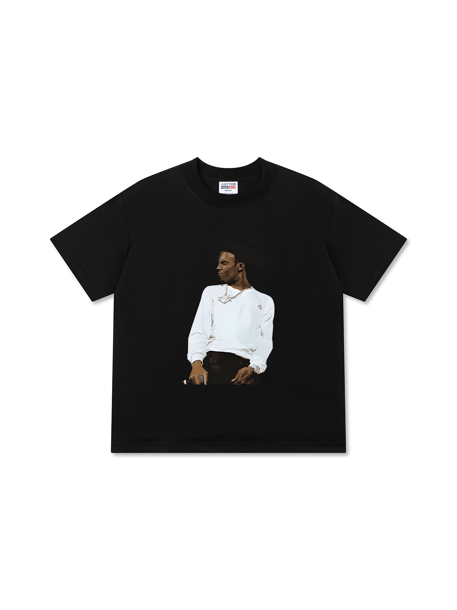 Áo Thun Relaxed Fit Rapper Play Boi