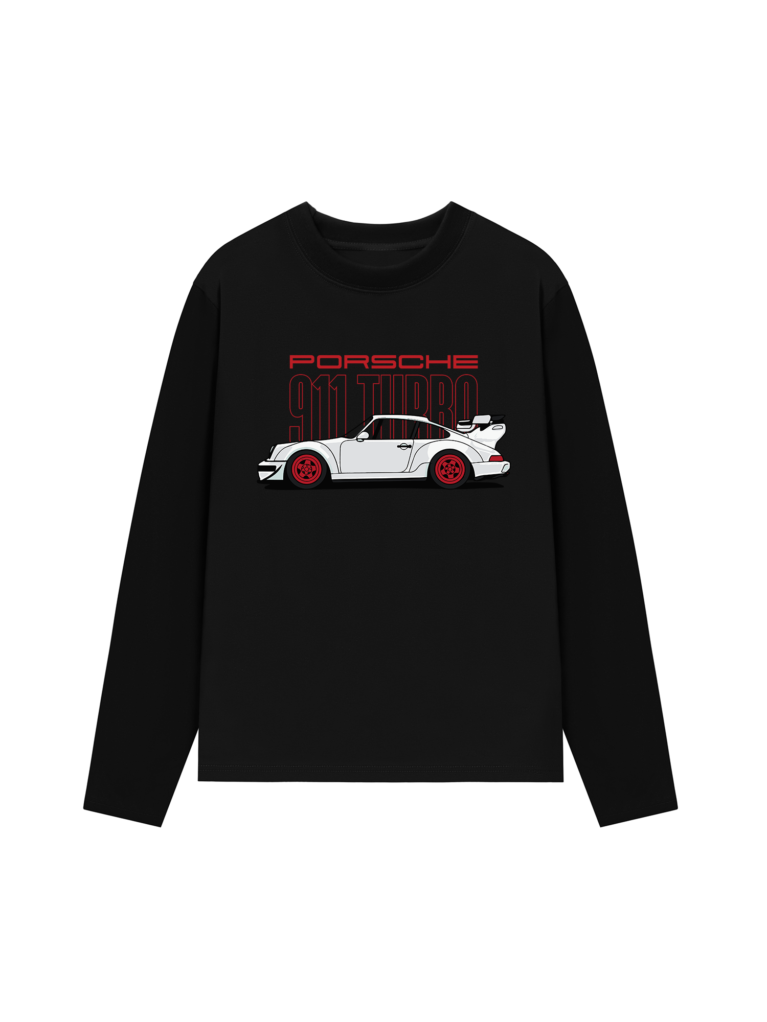 Áo Thun Dài Tay Porsche 911 Turbo