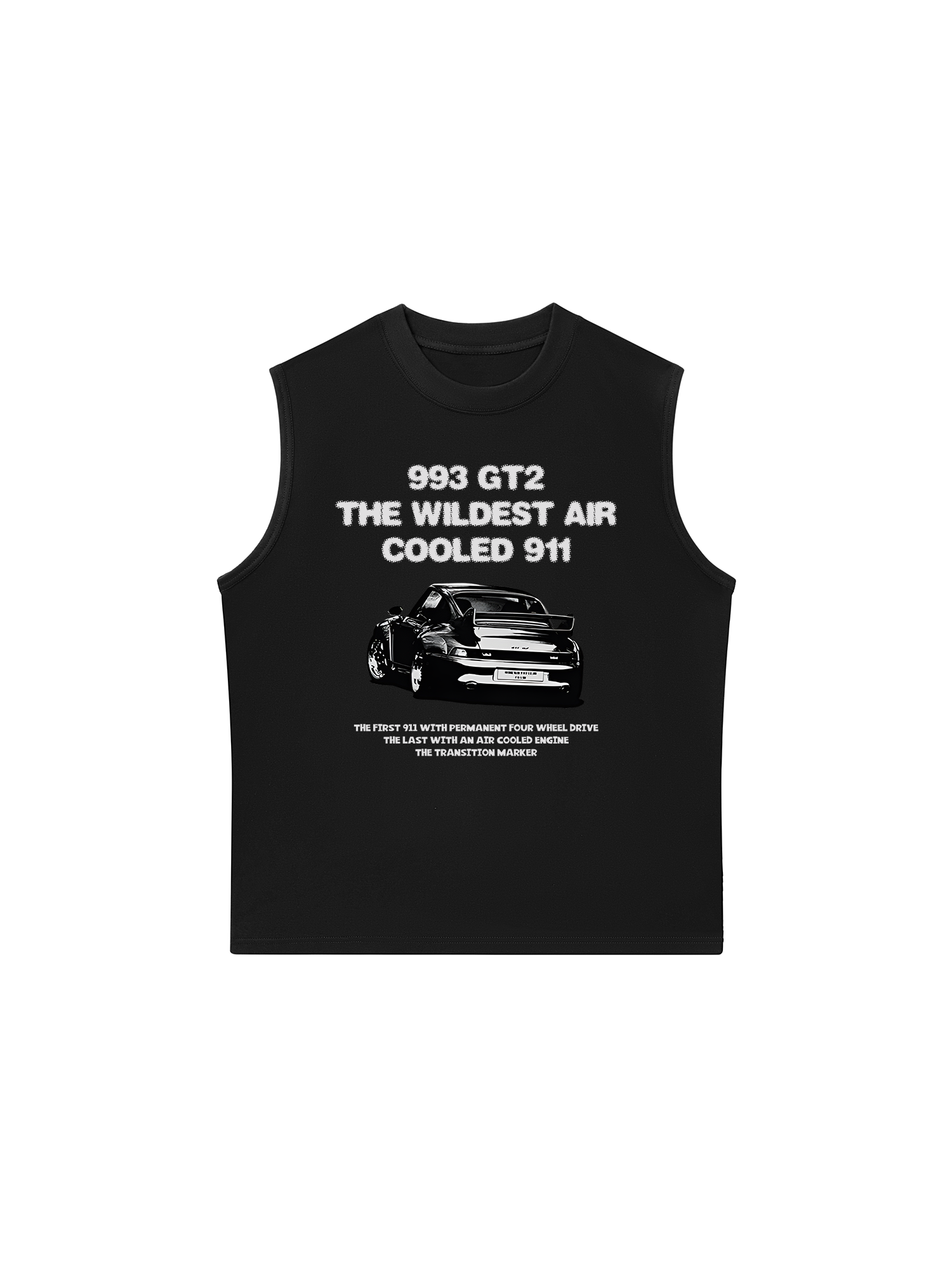 Áo Ba Lỗ Relaxed Fit Porsche 993 GT2 Retro