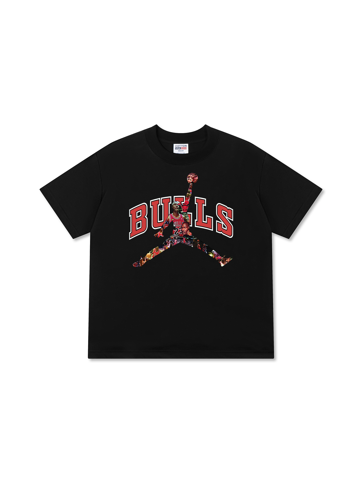 Áo Thun Relaxed Fit  Basketball Bull 23