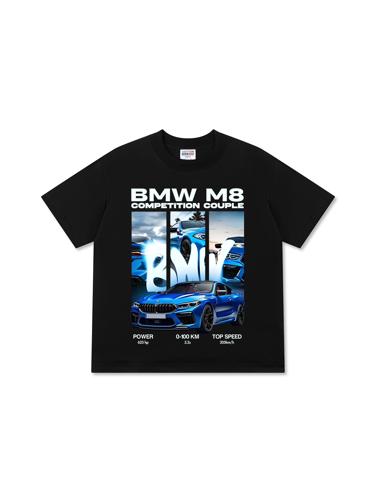 Áo Thun Relaxed Fit BMW M8 Competition Couple