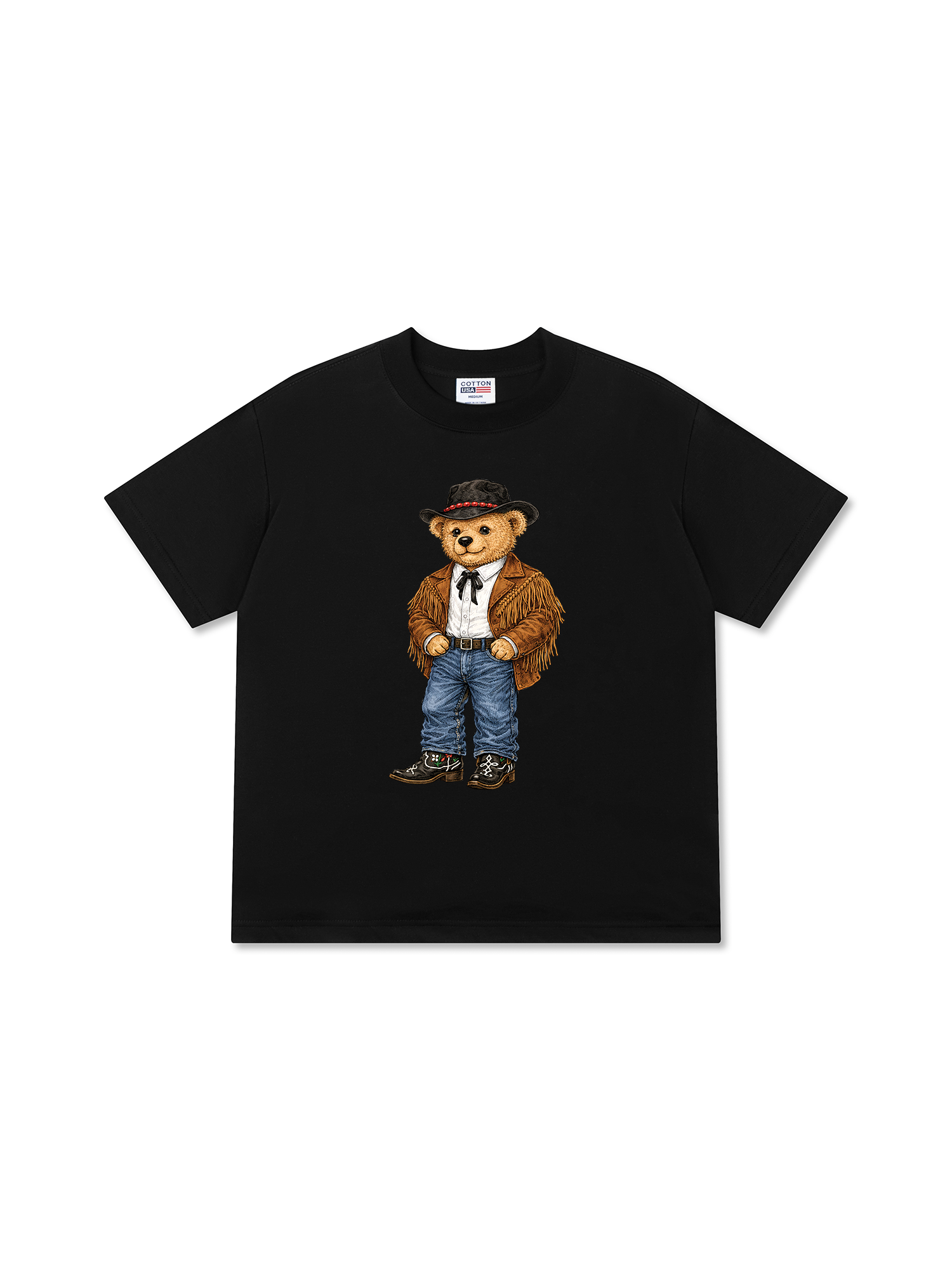Áo Thun Relaxed Fit  Cowhide Bear