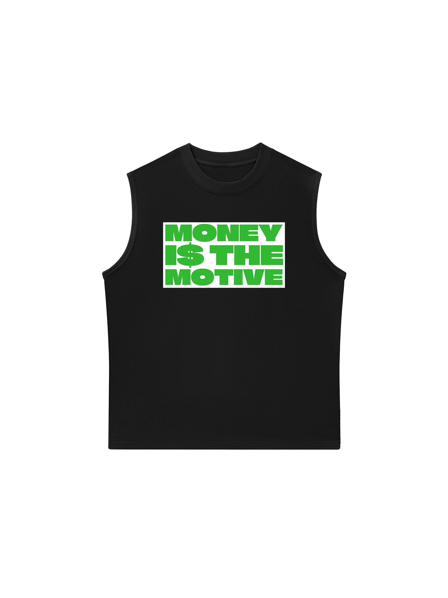 Áo Ba Lỗ Relaxed Fit Money Is The Motive