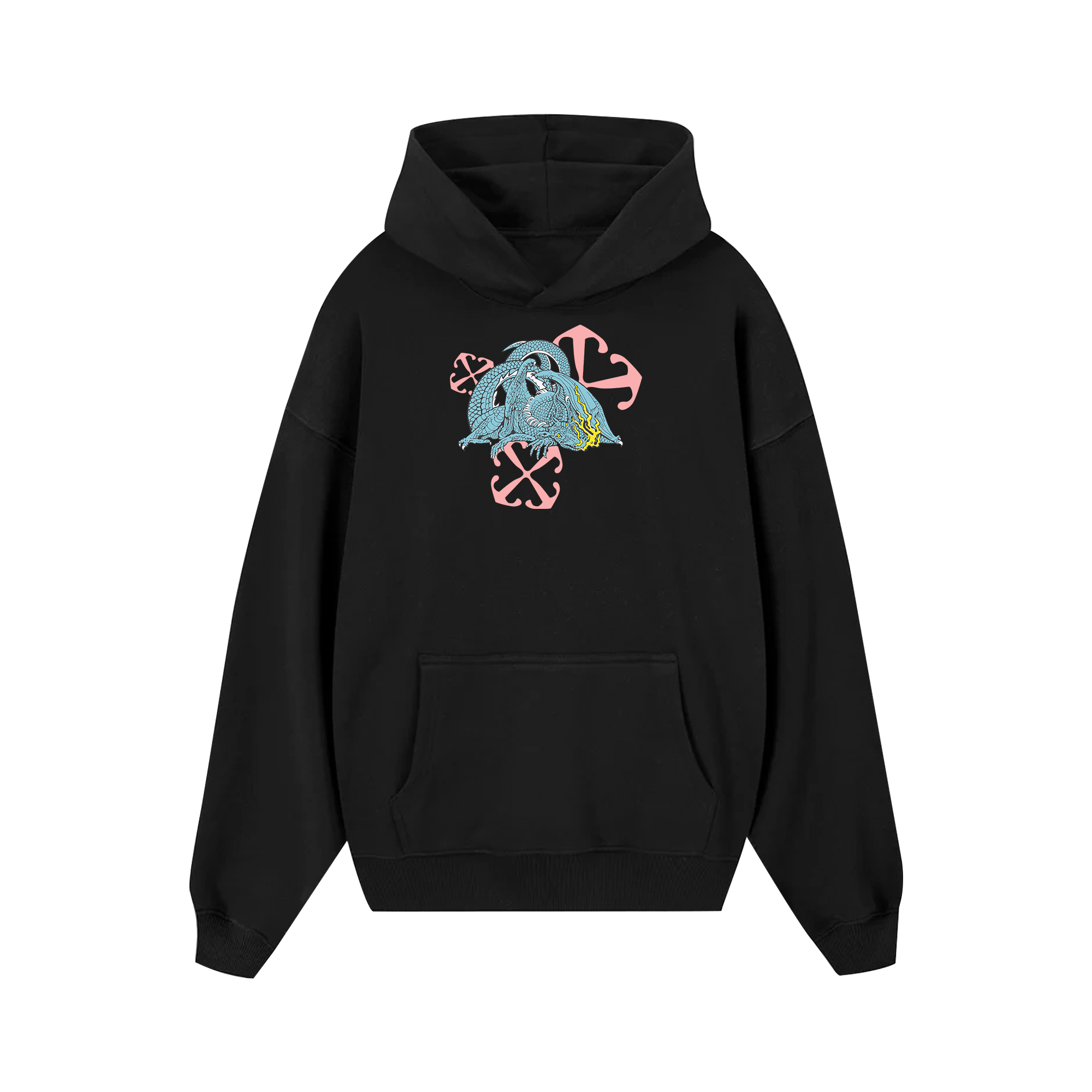 Off White Elder Dragon Hoodie