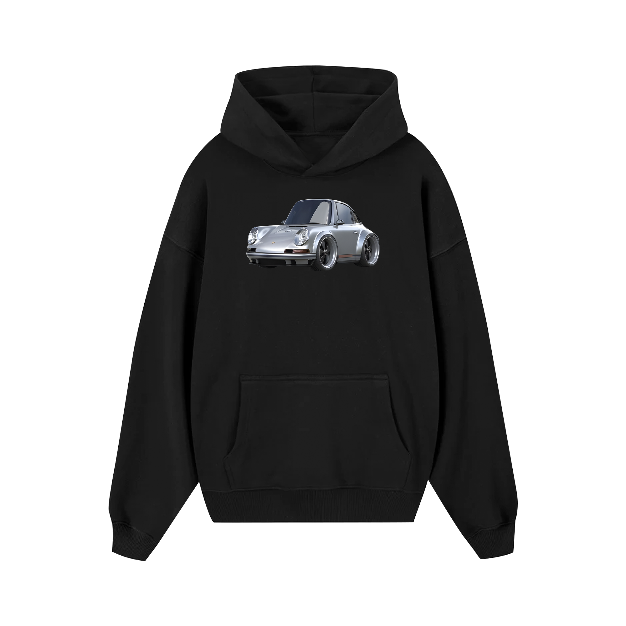 Porsche Mini Silver Hoodie