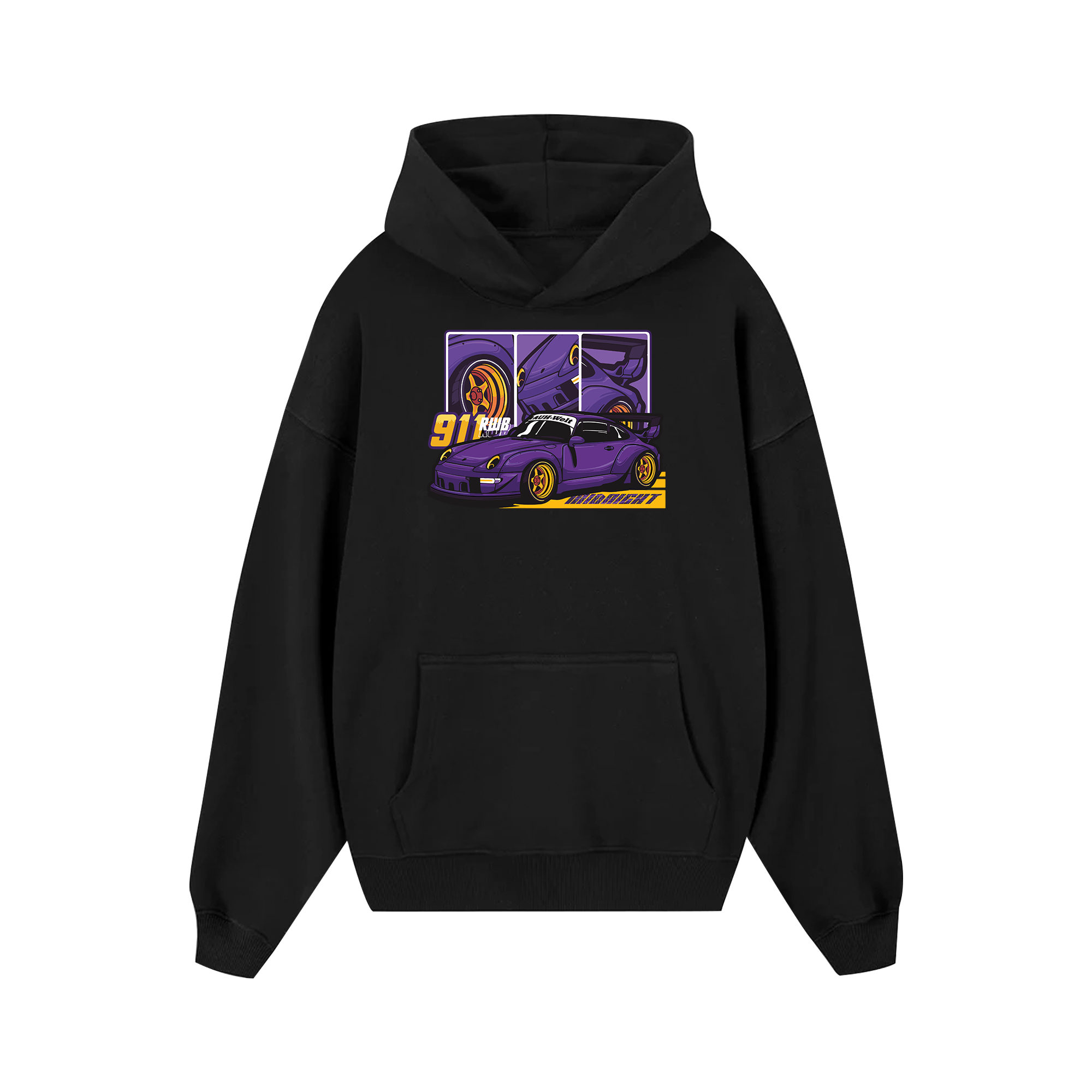 Porsche RWB 911 Mid Night Hoodie