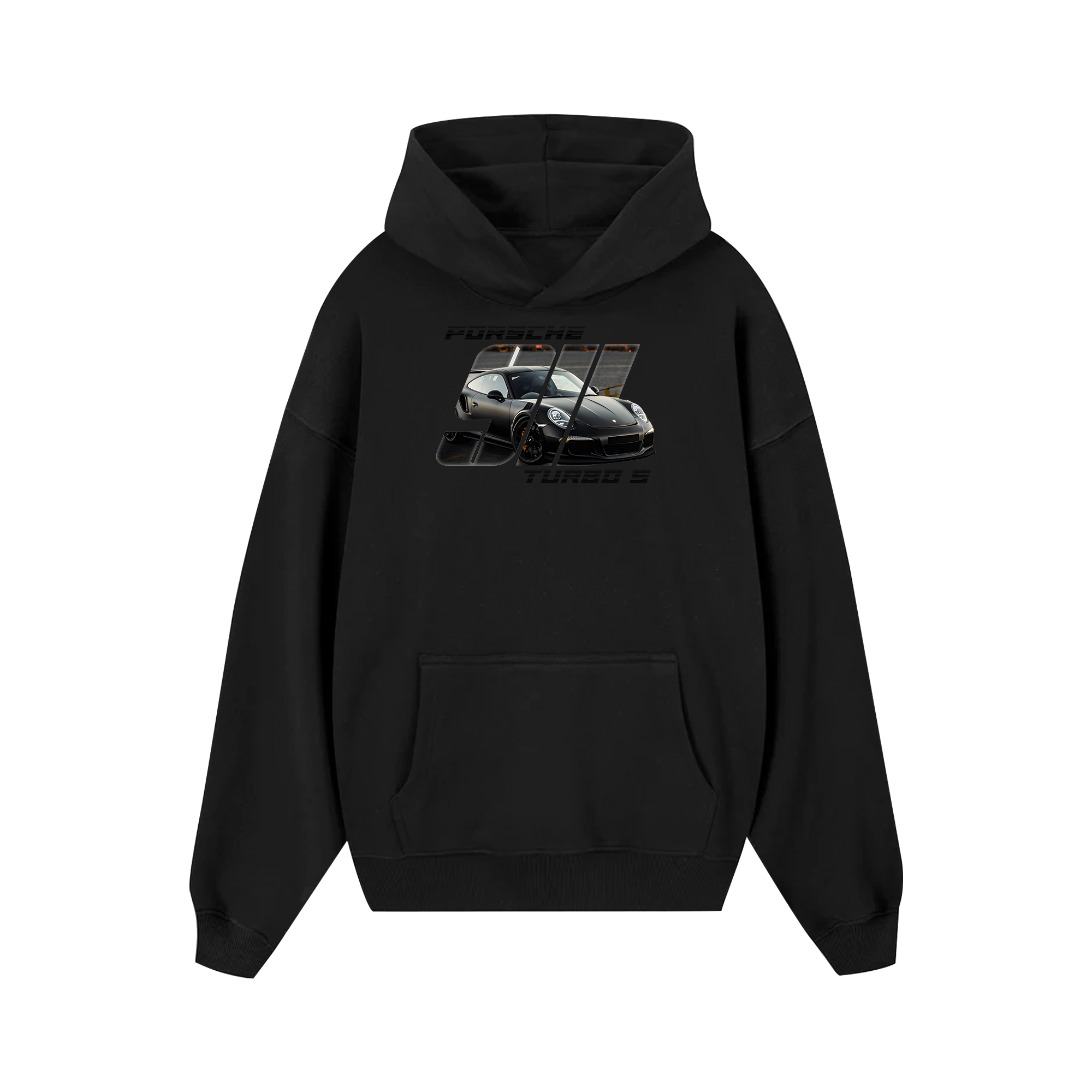 Porsche Silver Turbo S Hoodie