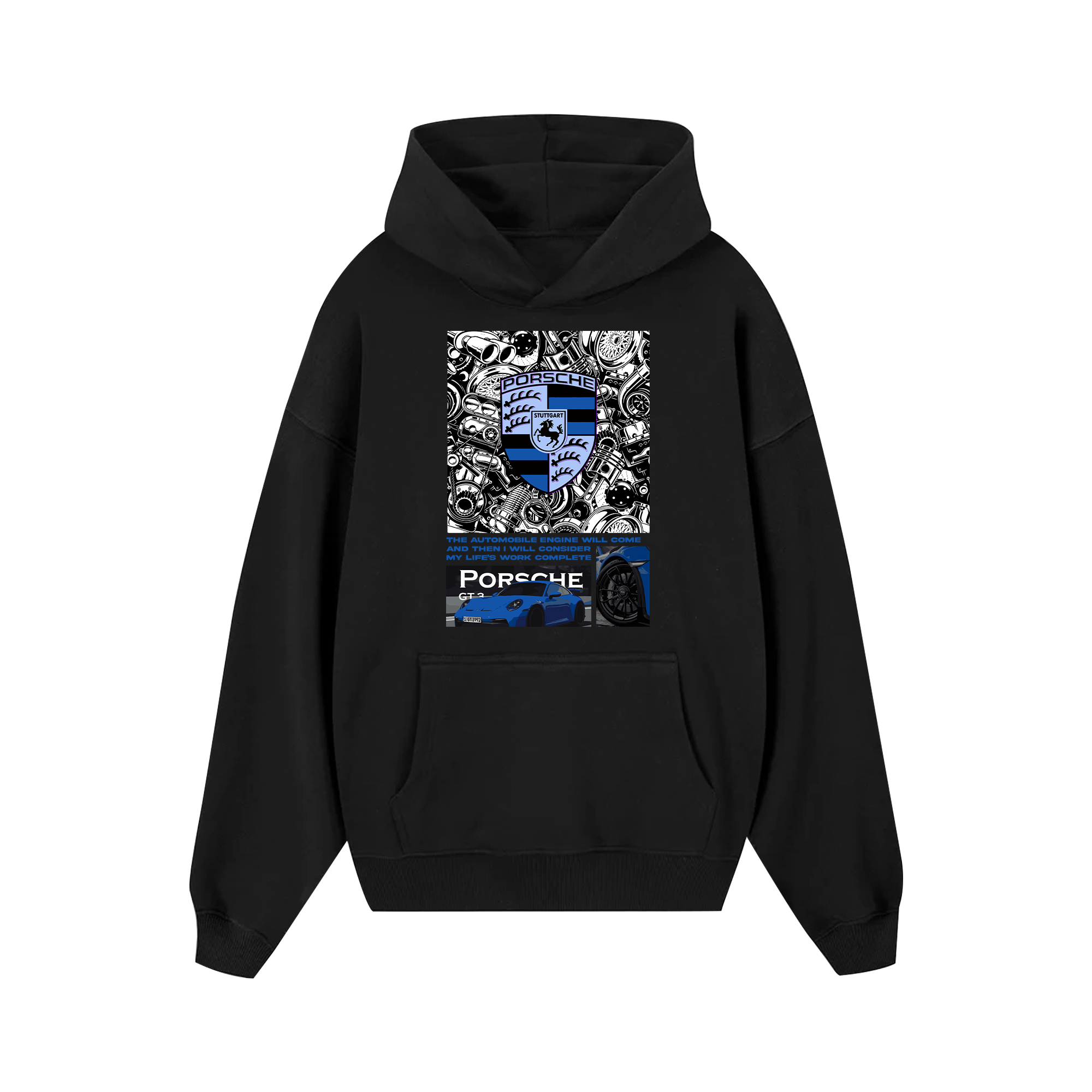 Porsche The Auto Mobile Hoodie