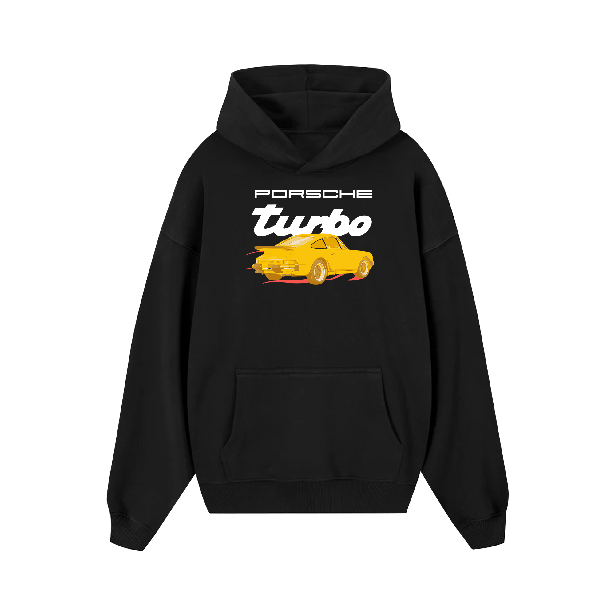 Porsche Turbo Golden Race Hoodie