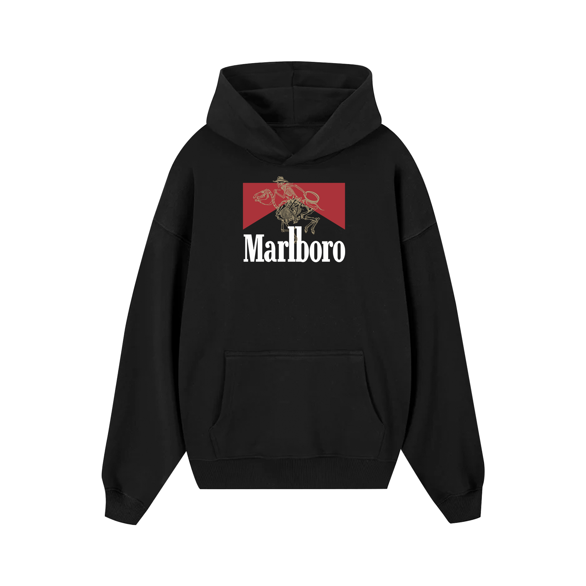 Marlboro Sketeton Killer Hoodie