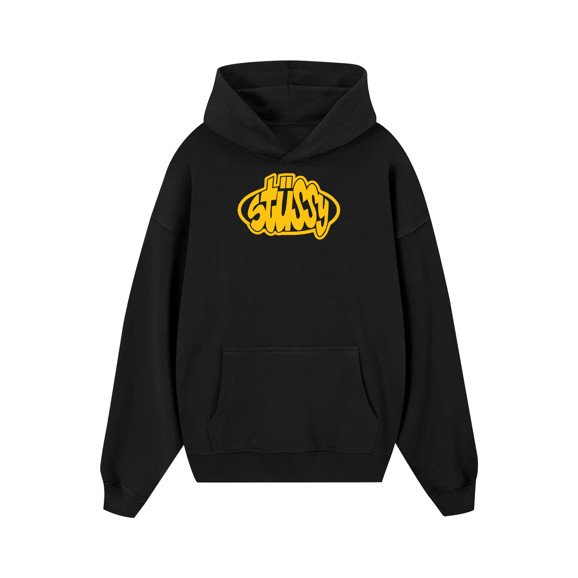 Stussy NewSchool Yellow Hoodie