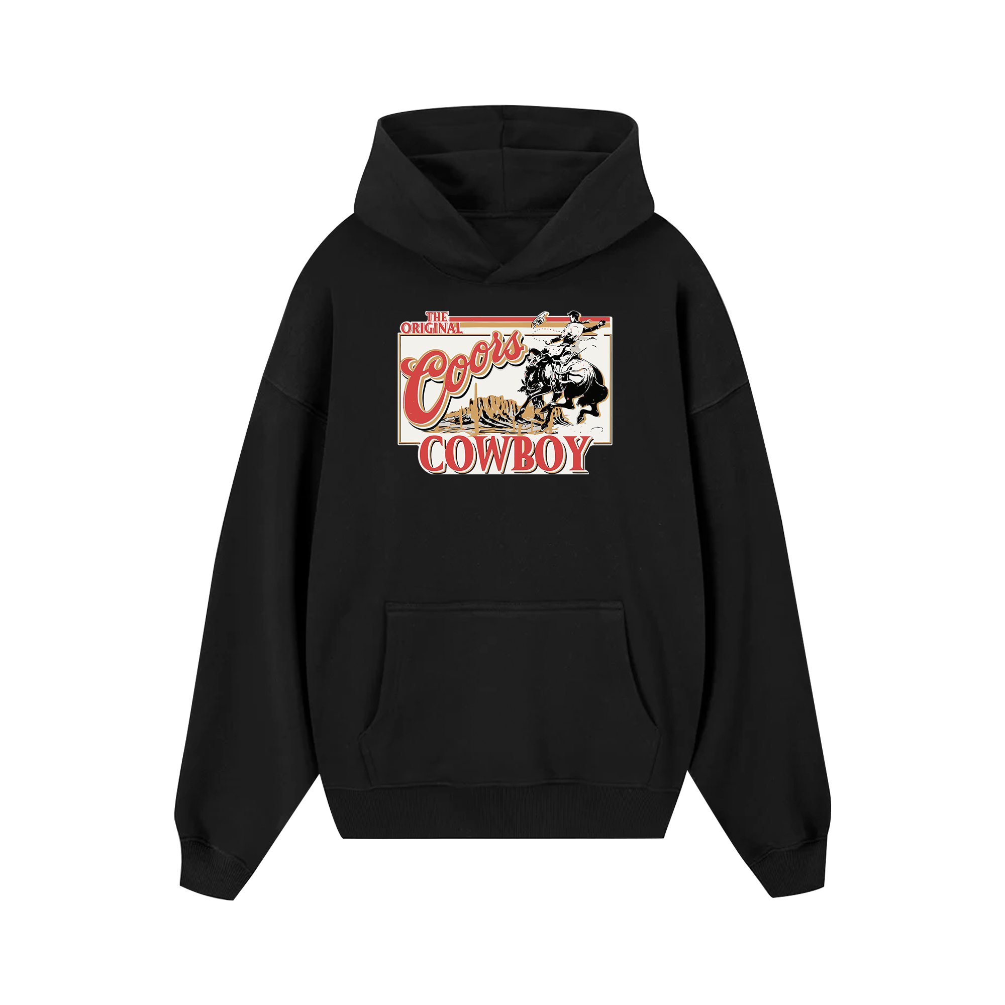 Marlboro Original Coors Cowboy Hoodie