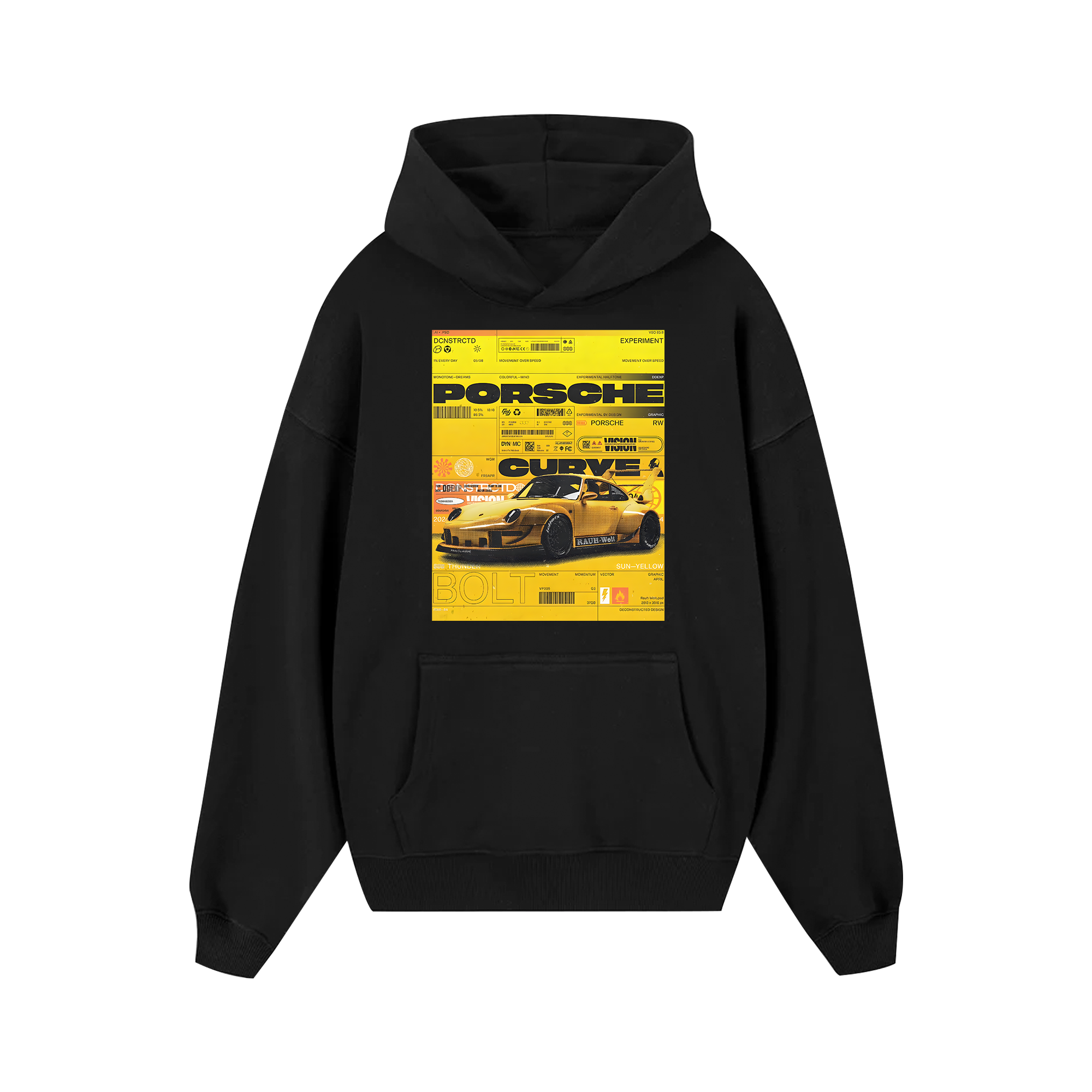 Porsche Thunder Bolt Hoodie