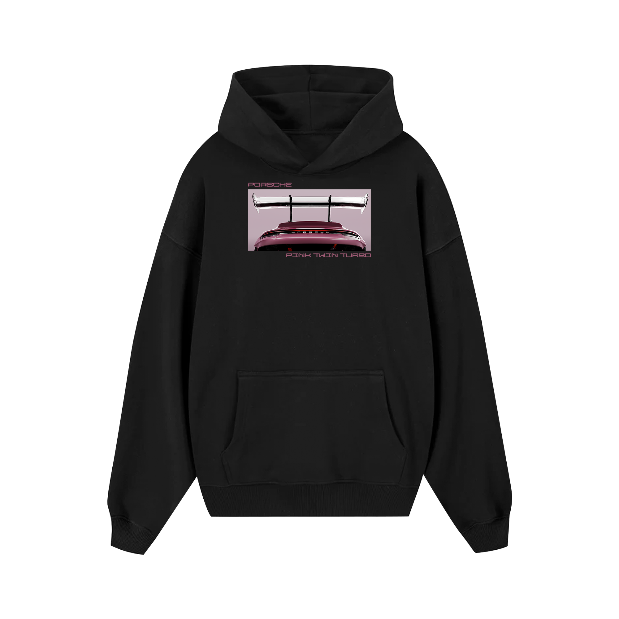 Porsche Pink Twin Turbo Hoodie